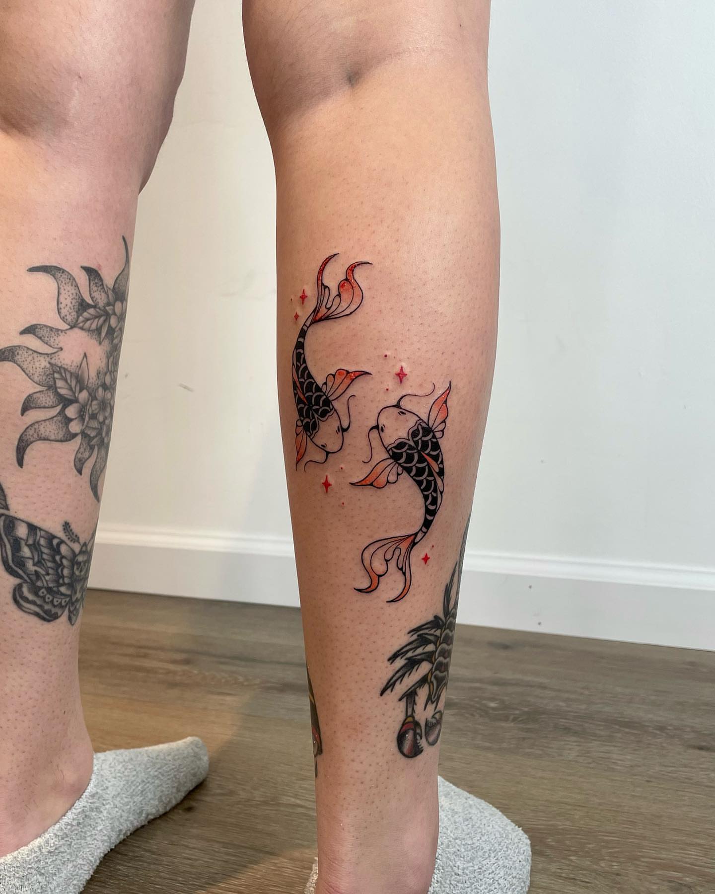 Tattoo by @gloomtimes — dotwork