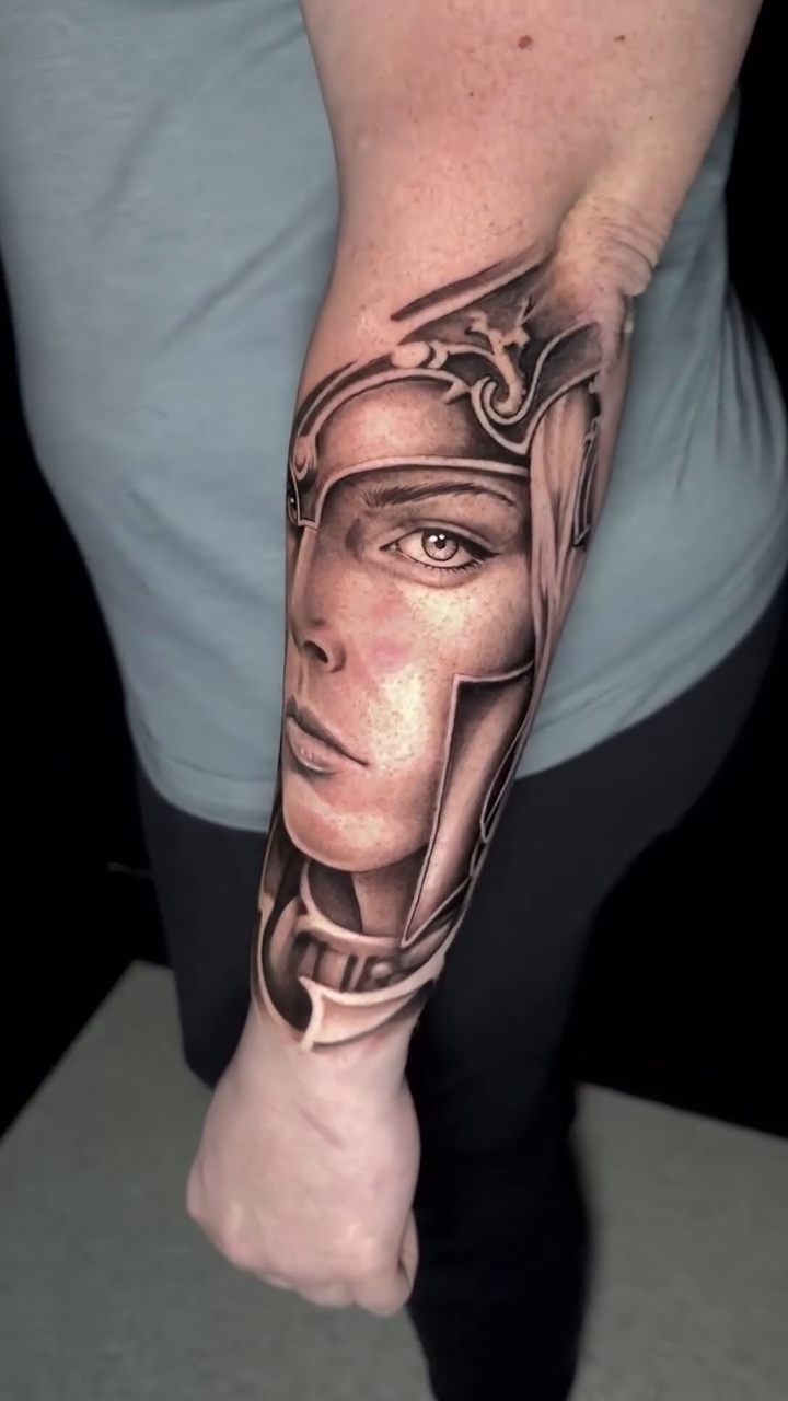 Tattoo by @williammeyertattoo โ realism, black_and_grey