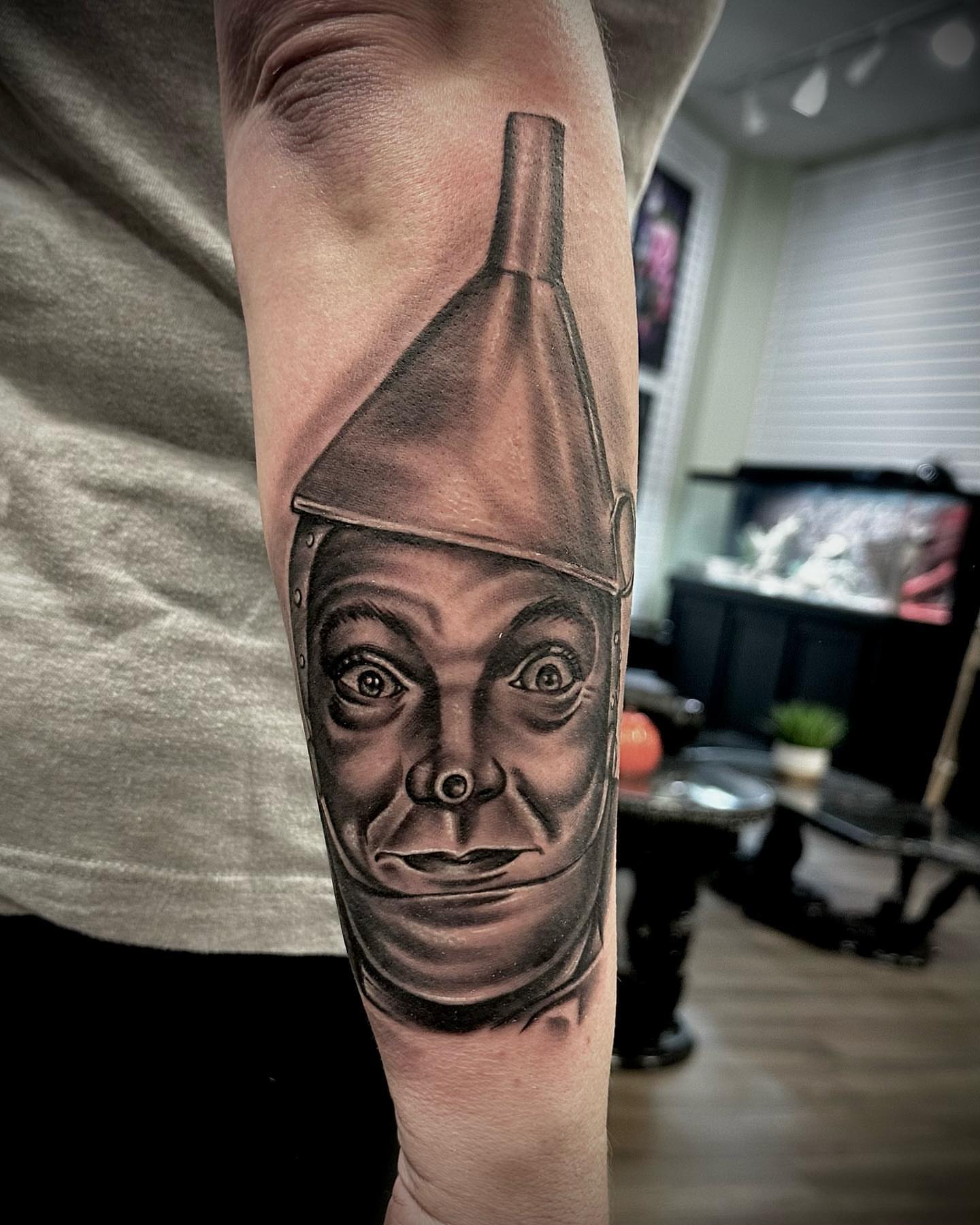 Tattoo by @anthonyclesceritattoo — realism, black_and_grey