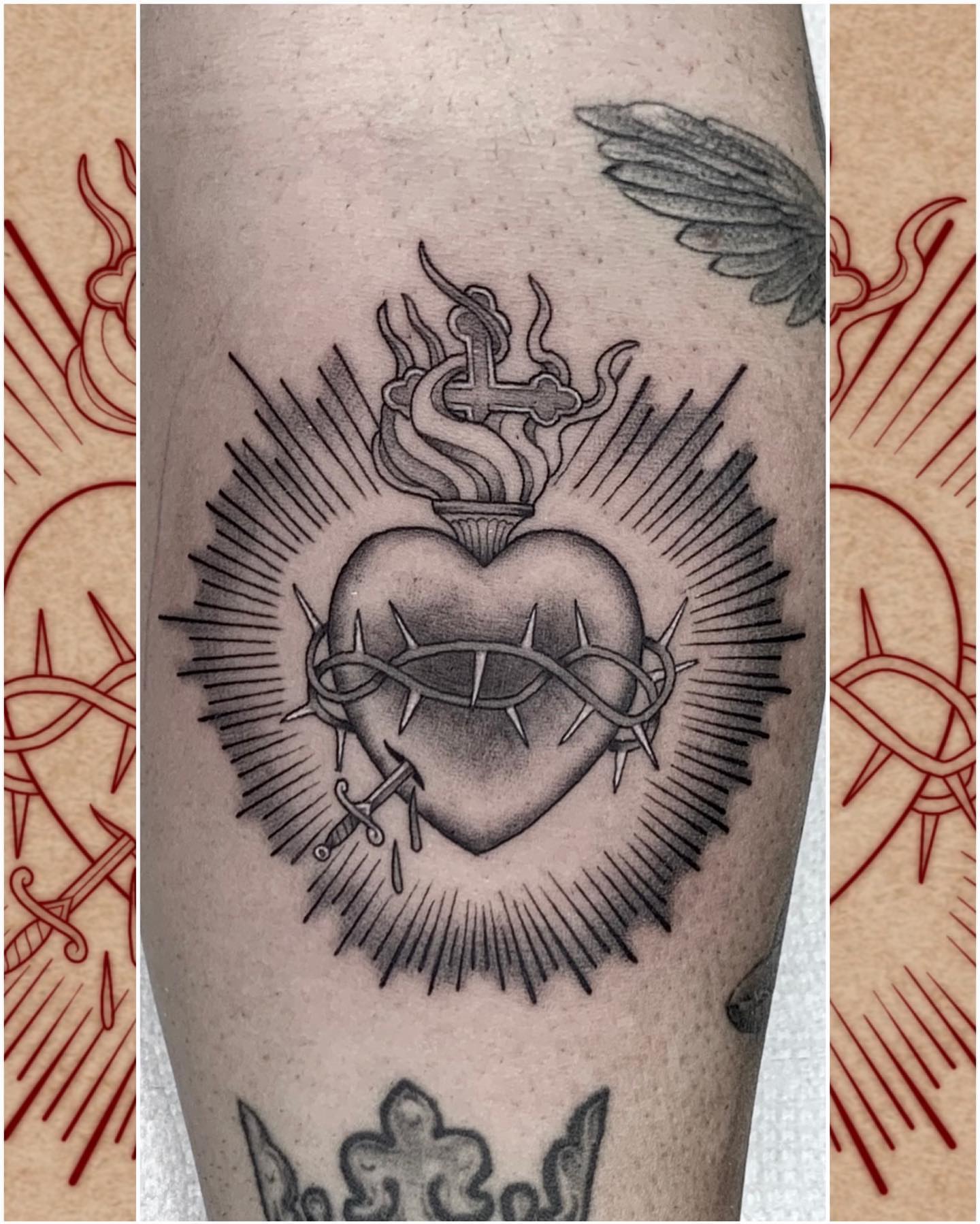 Tattoo by @lvl40lich — american_traditional, black_and_grey