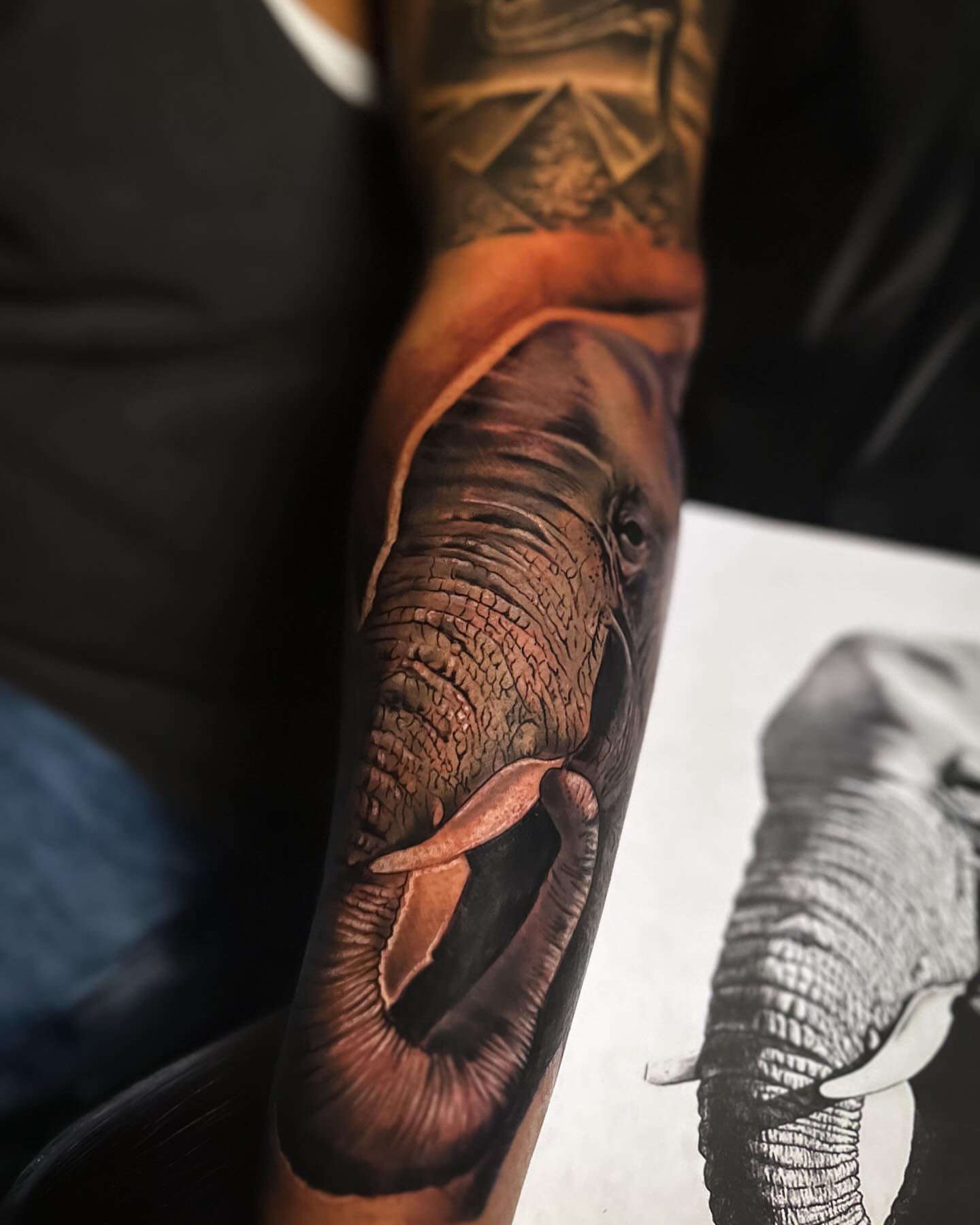 Tattoo by @rock_platinumkoi — realism