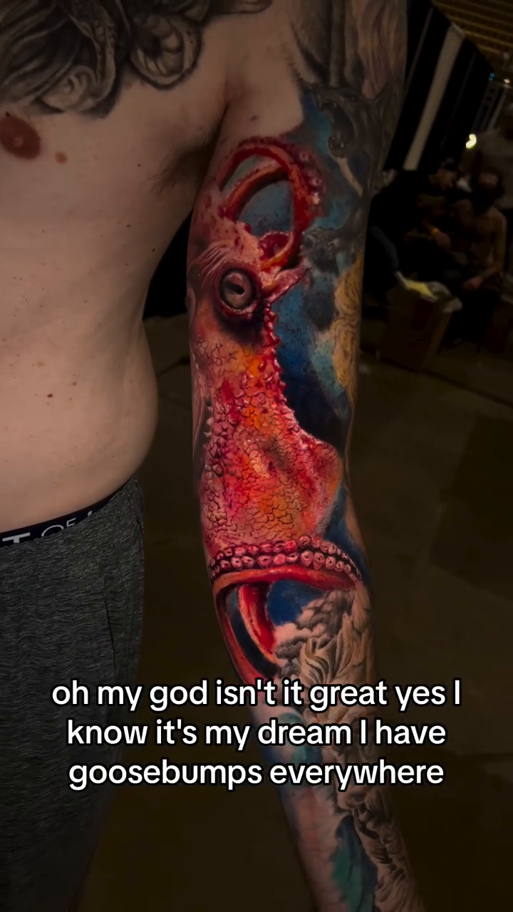 Tattoo by @slydavis_tattoos — realism, trash_polka
