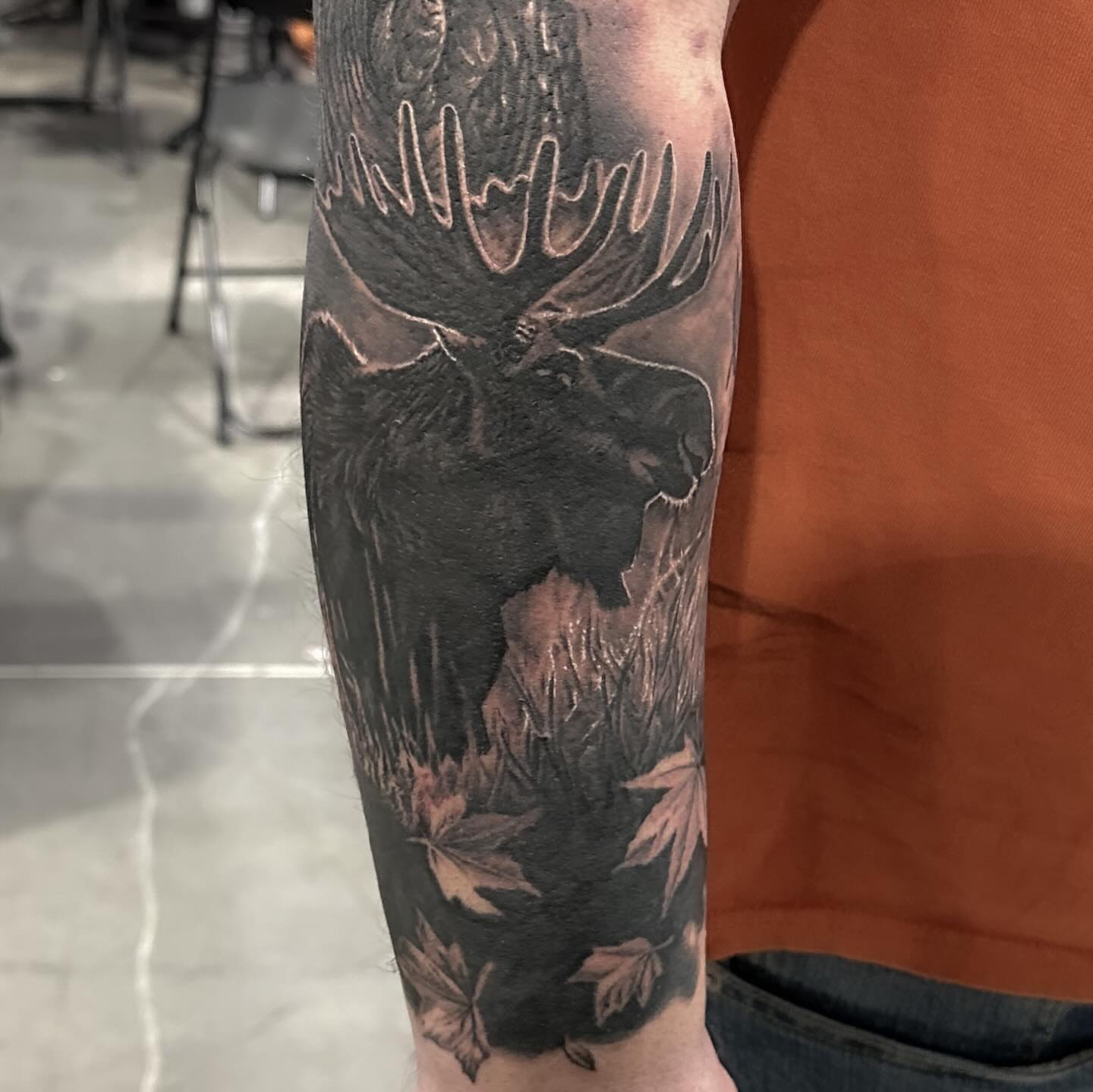 Tattoo by @mike.fd.tattoos — black_and_grey, realism