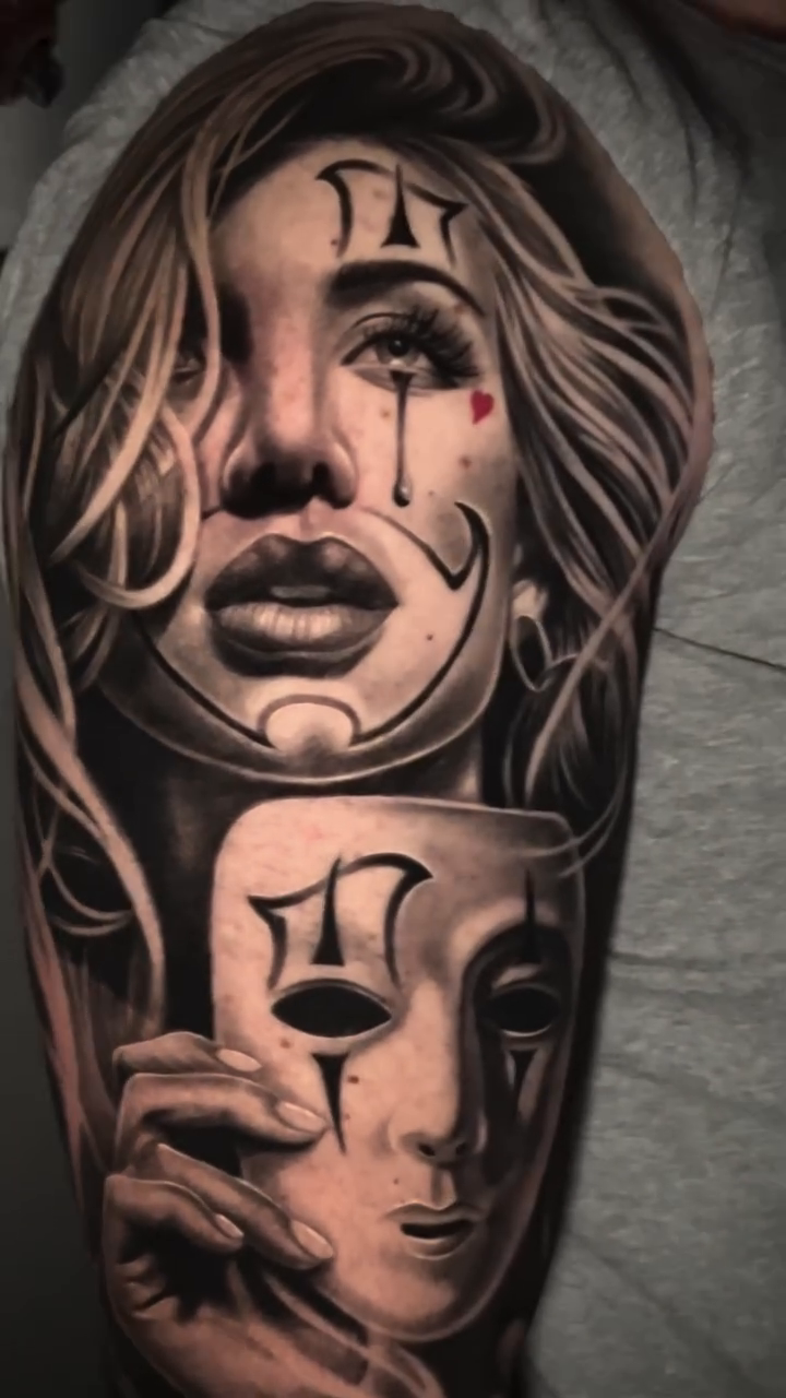 Tattoo by @tattoosbyshiva — realism, chicano