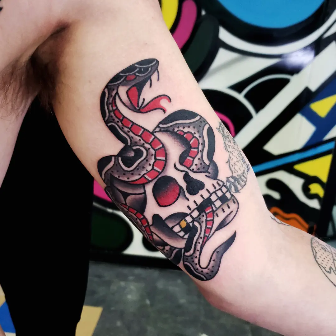 Tattoo by @highnoonjake — american_traditional