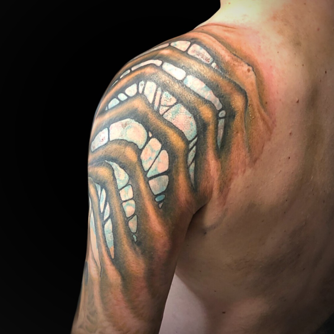 Tattoo by @jordanrookustattoo — realism