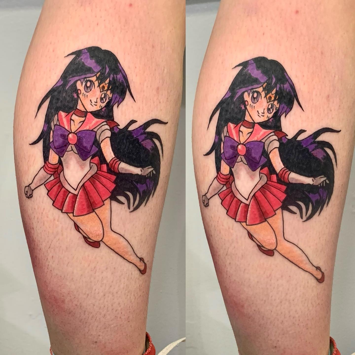 Tattoo by @nikkonyce — anime