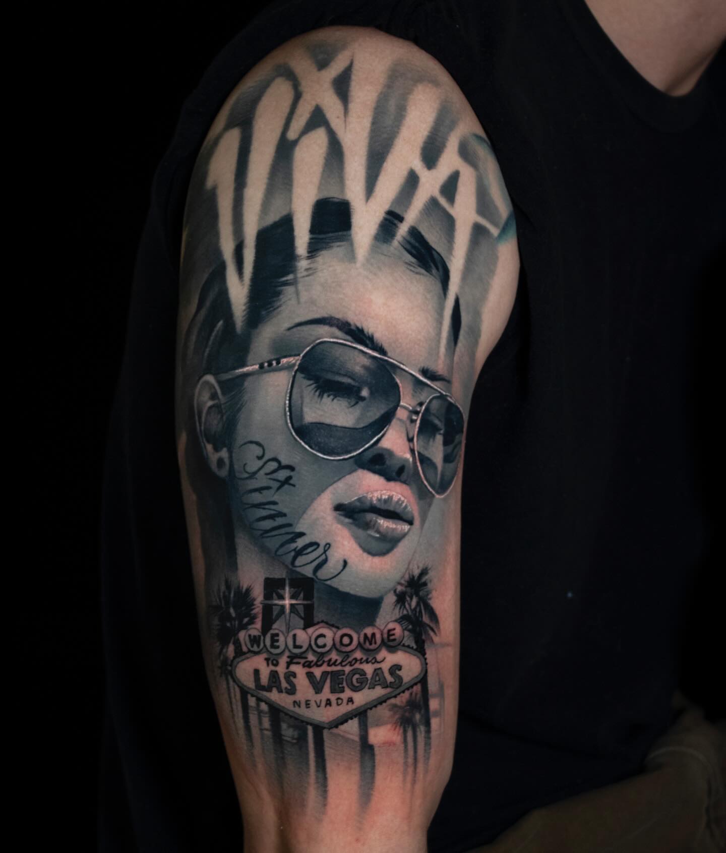 Tattoo by @lukebtattoos — realism, black_and_grey