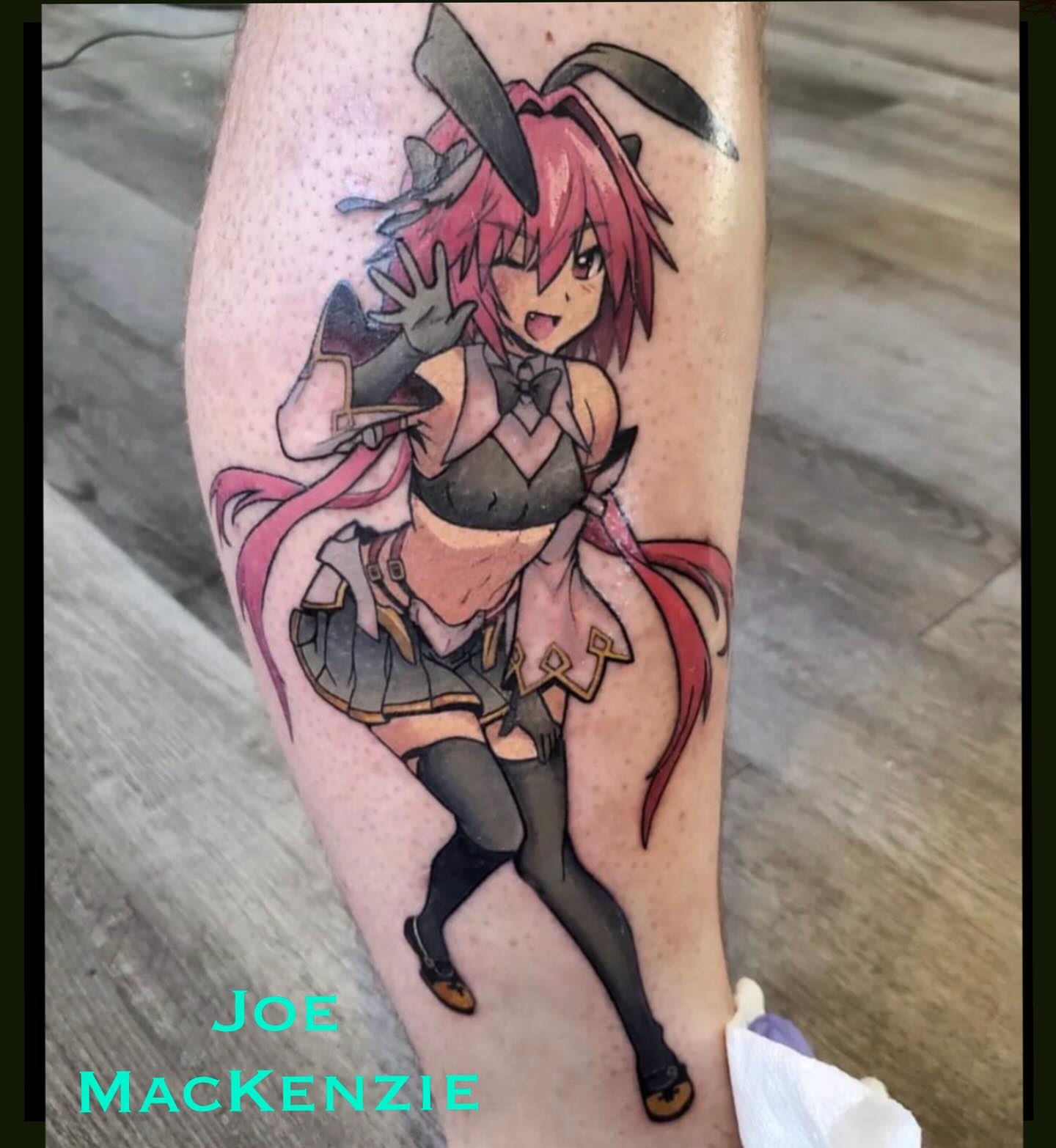 Tattoo by @deirdreaikin — anime