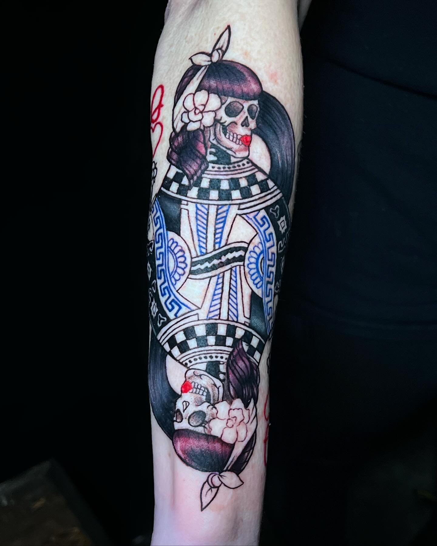 Tattoo by @ryan_hammond — american_traditional, dotwork