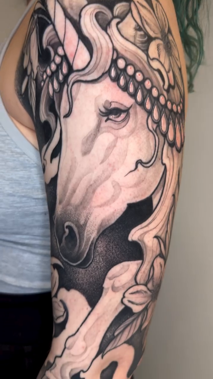 Tattoo by @robbiepina — realism, black_and_grey