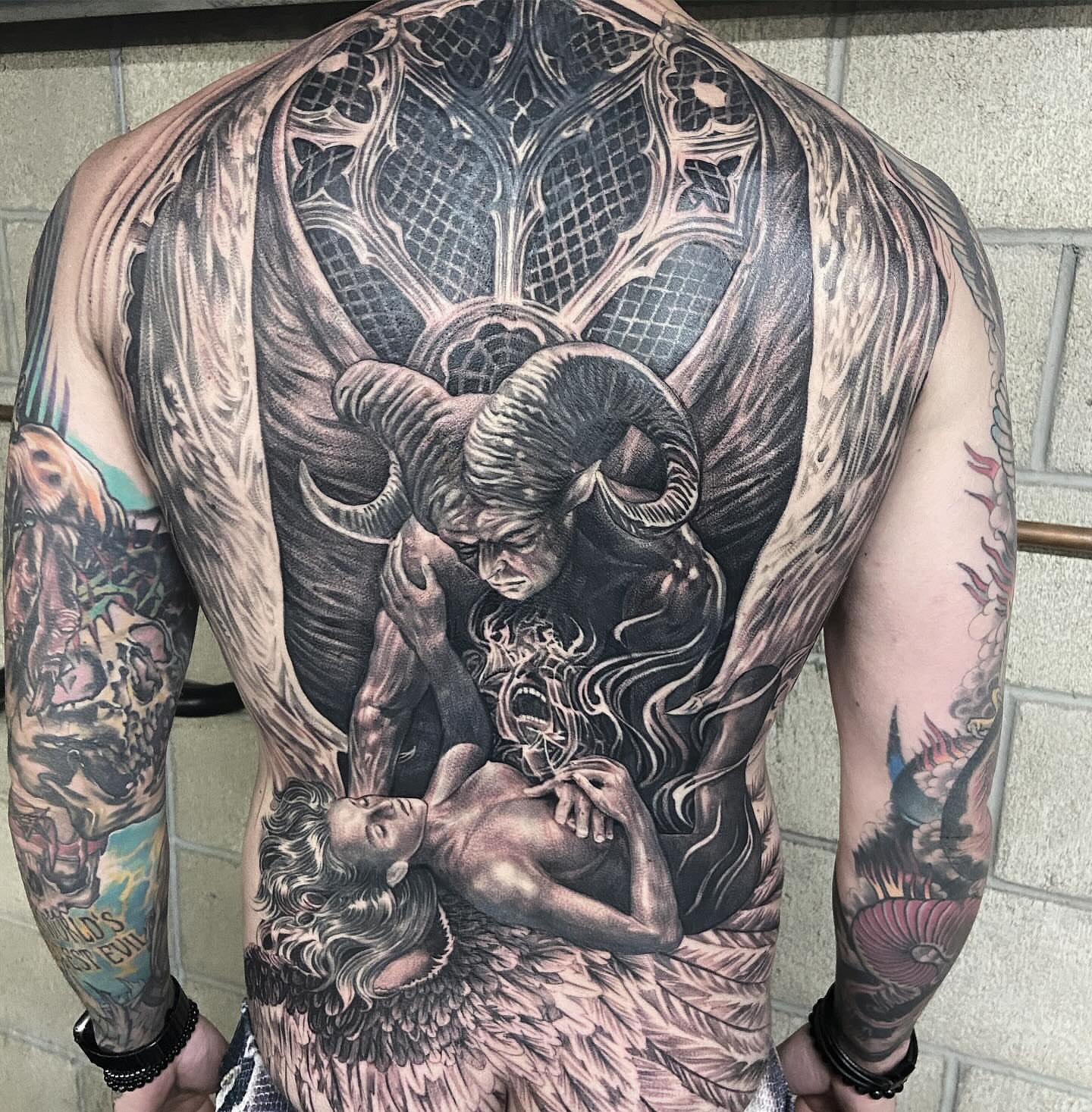 Tattoo by @jakemasri โ black_and_grey, realism