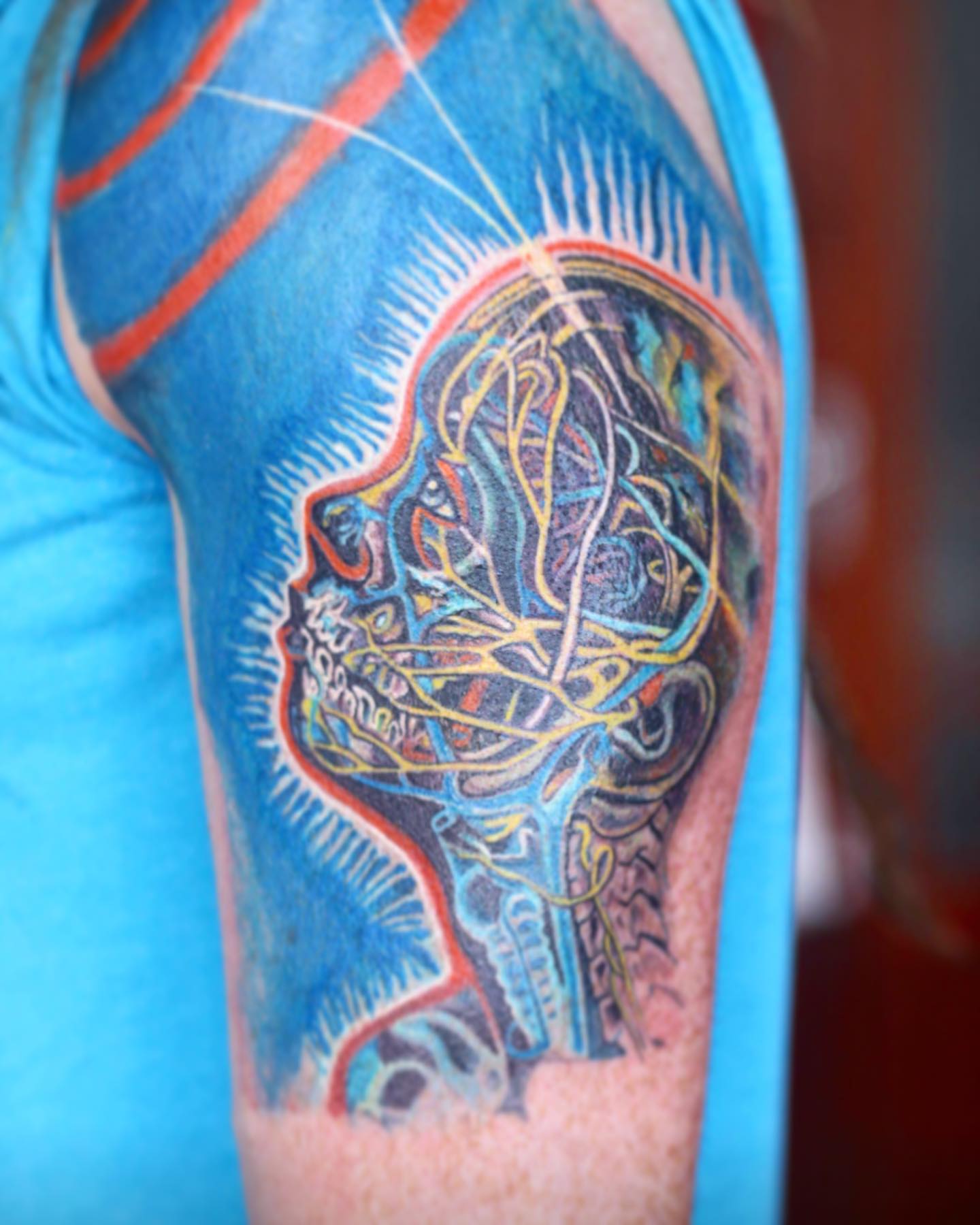 Tattoo by @gunnarquispe β geometric