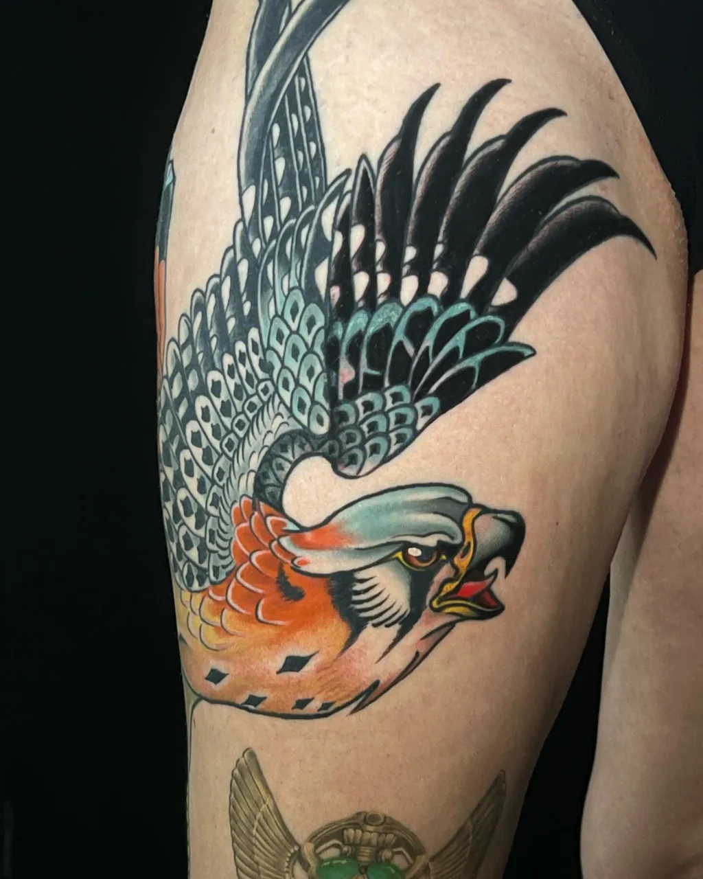 Tattoo by @elchupacabrad — american_traditional