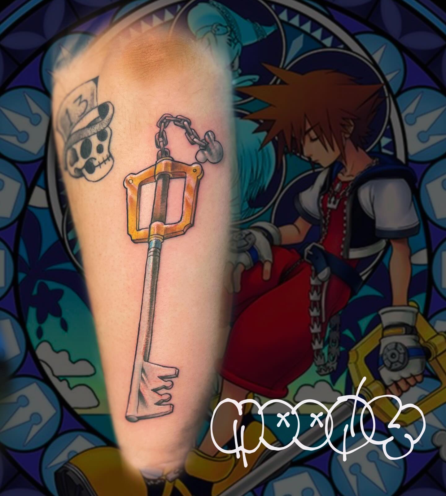 Tattoo by @madam.moony — anime