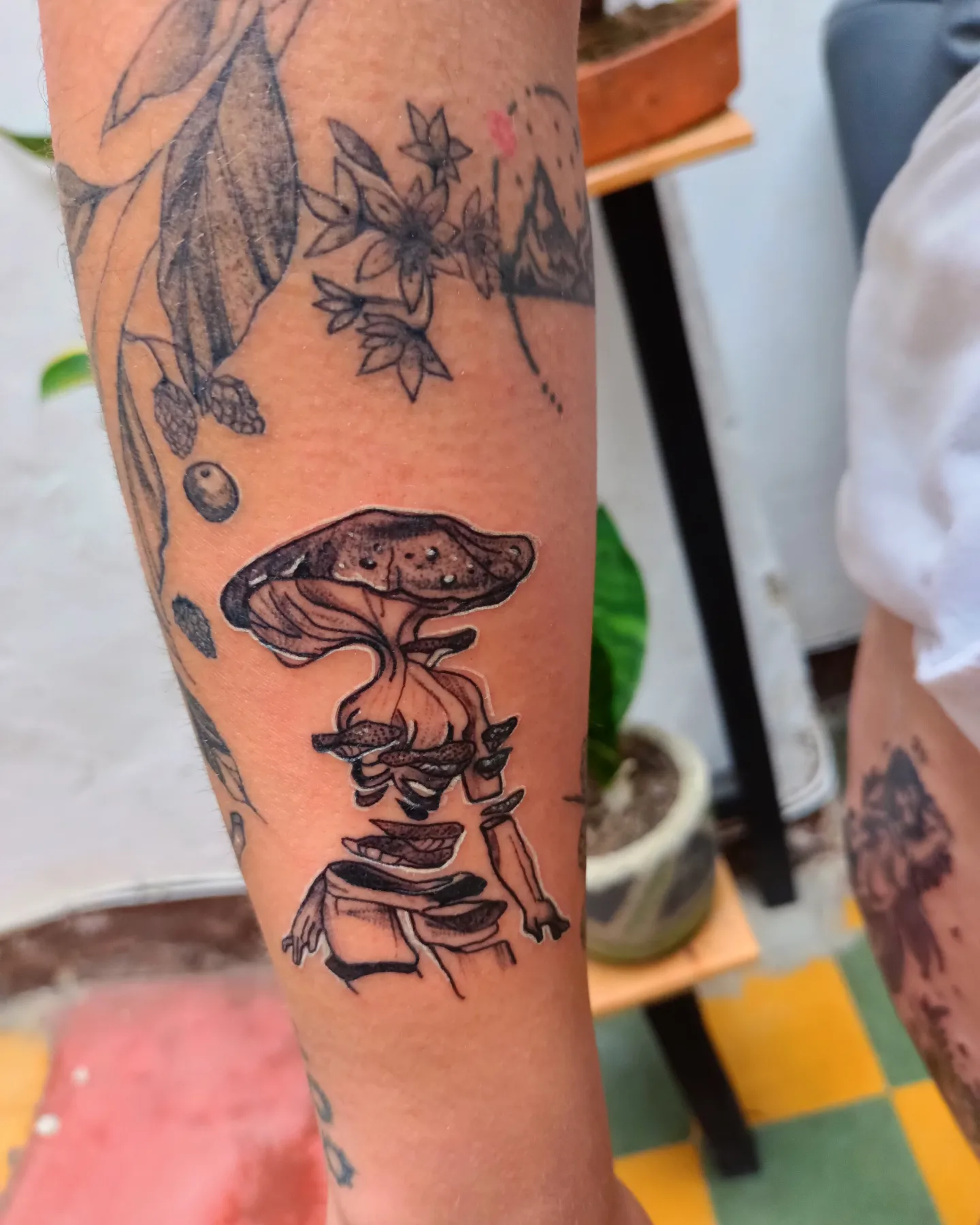 Tattoo by @m_kytattoo — black_and_grey