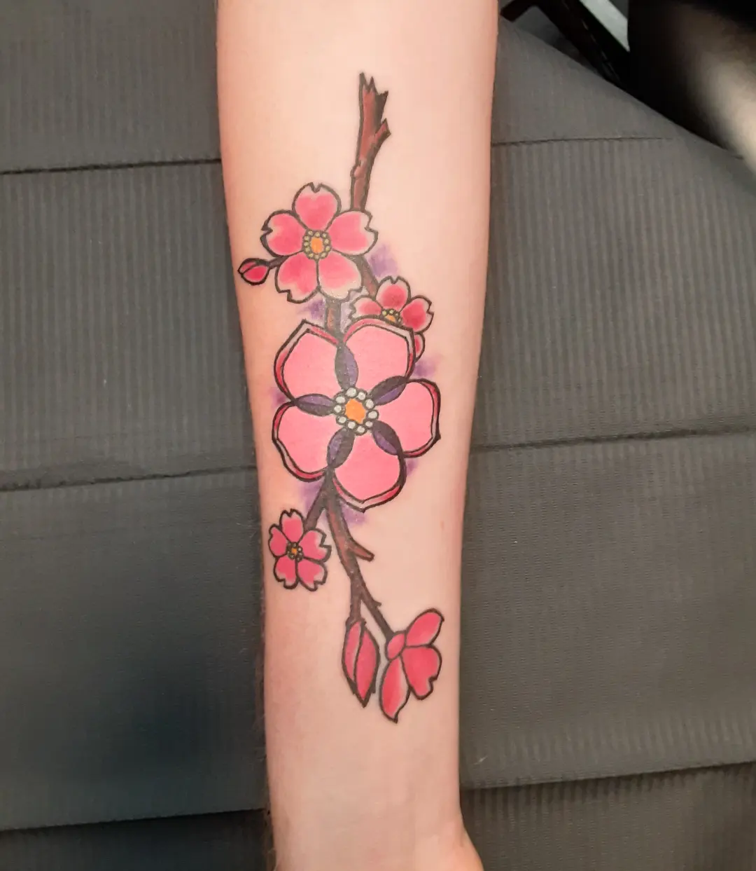 Tattoo by @pst_chilly — watercolor