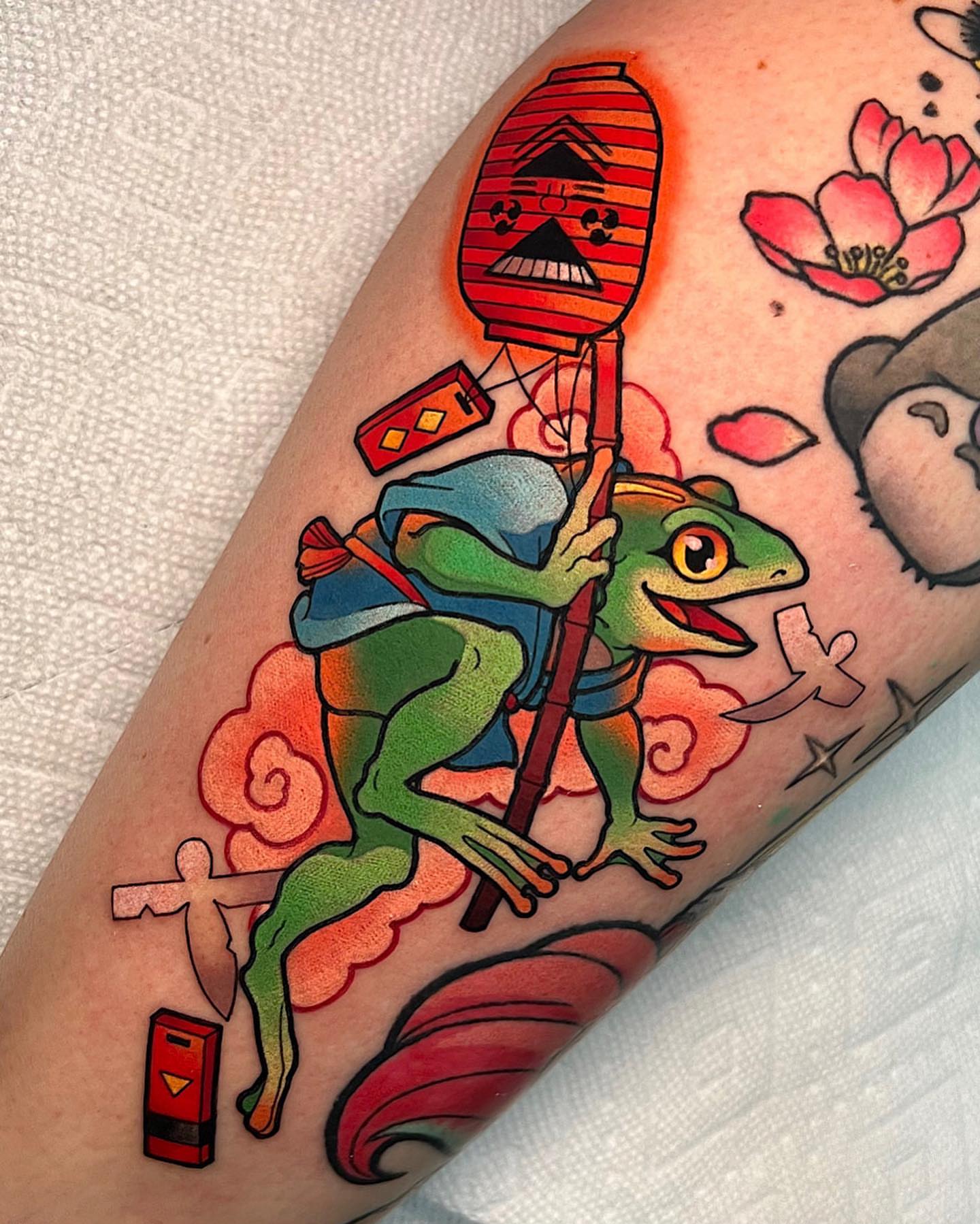 Tattoo by @shelbytattoos — american_traditional, new_school