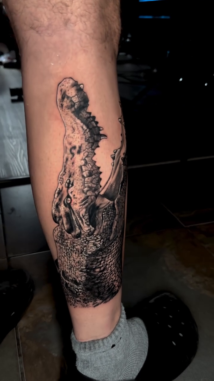 Tattoo by @alfontattoo_ink — realism, black_and_grey