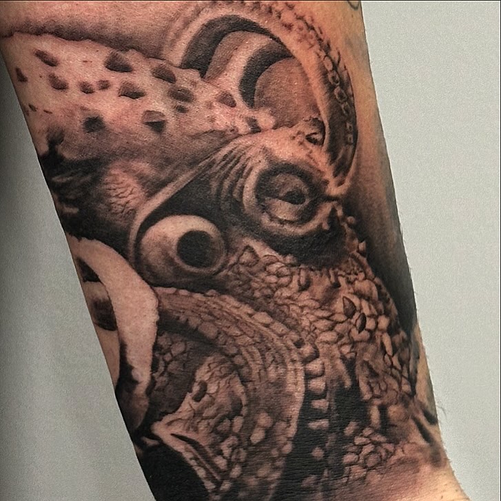 Tattoo by @mikechristieink — realism, black_and_grey