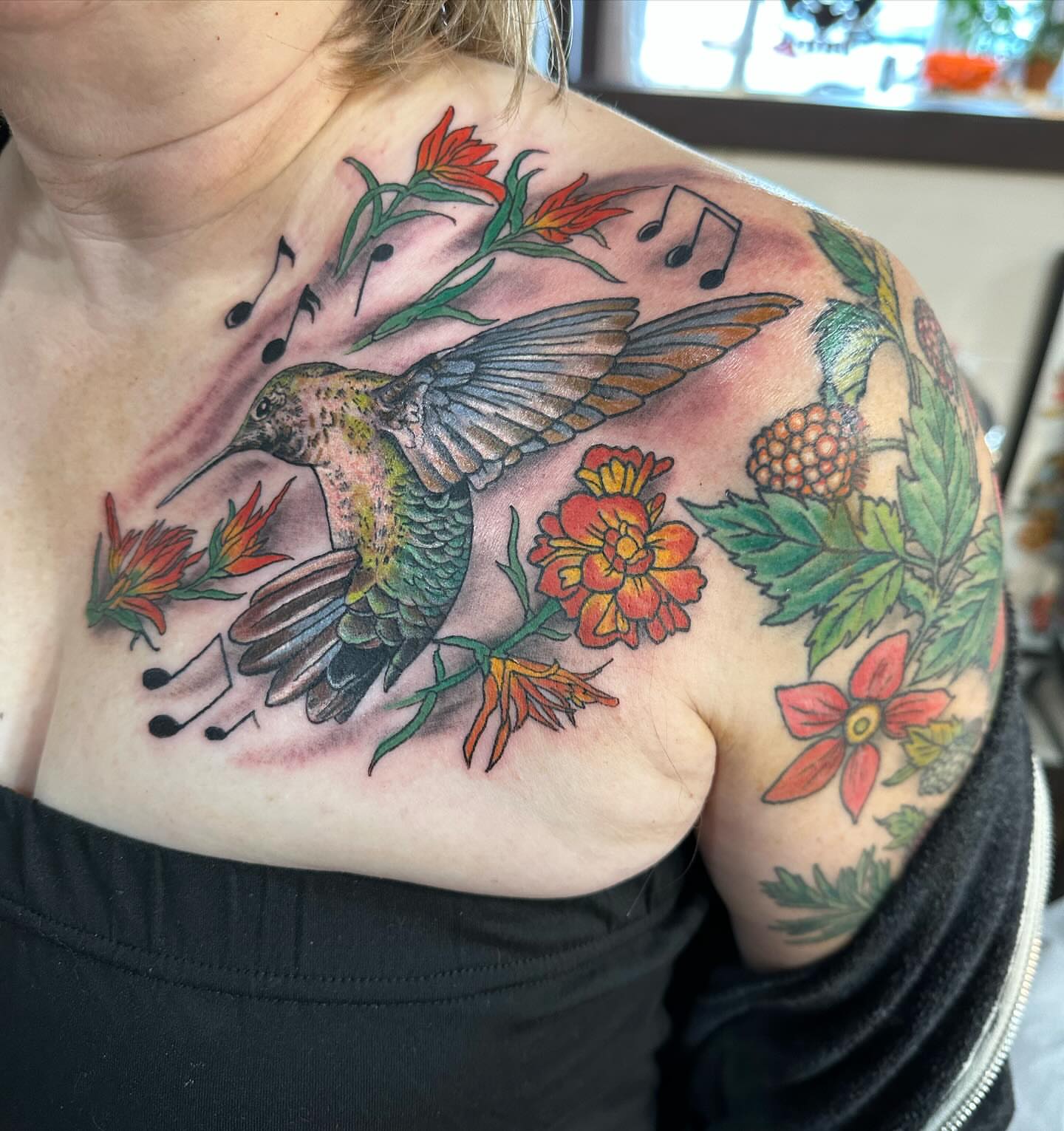 Tattoo by @rollhardy — realism, dotwork