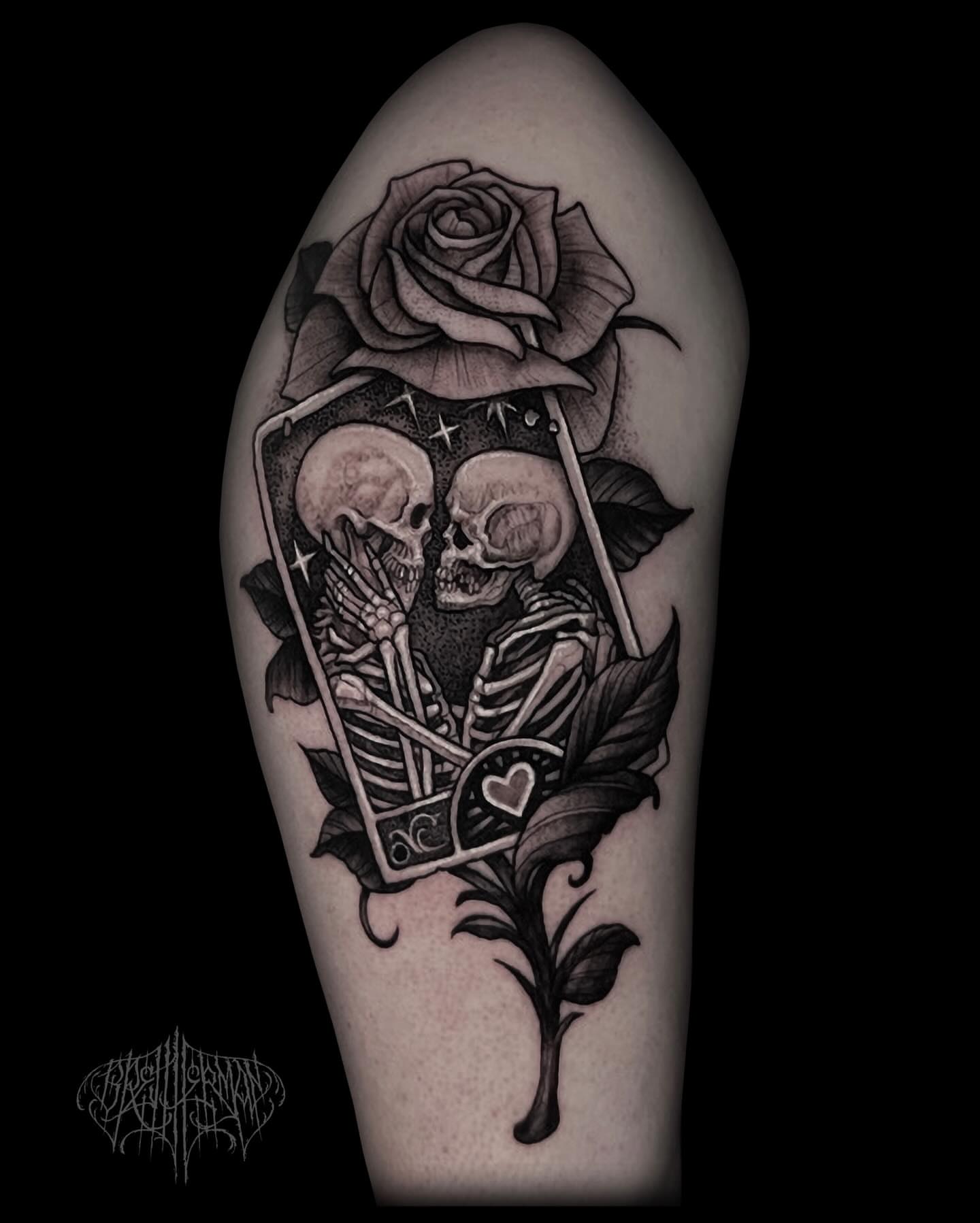 Tattoo by @brettherman — black_and_grey, realism