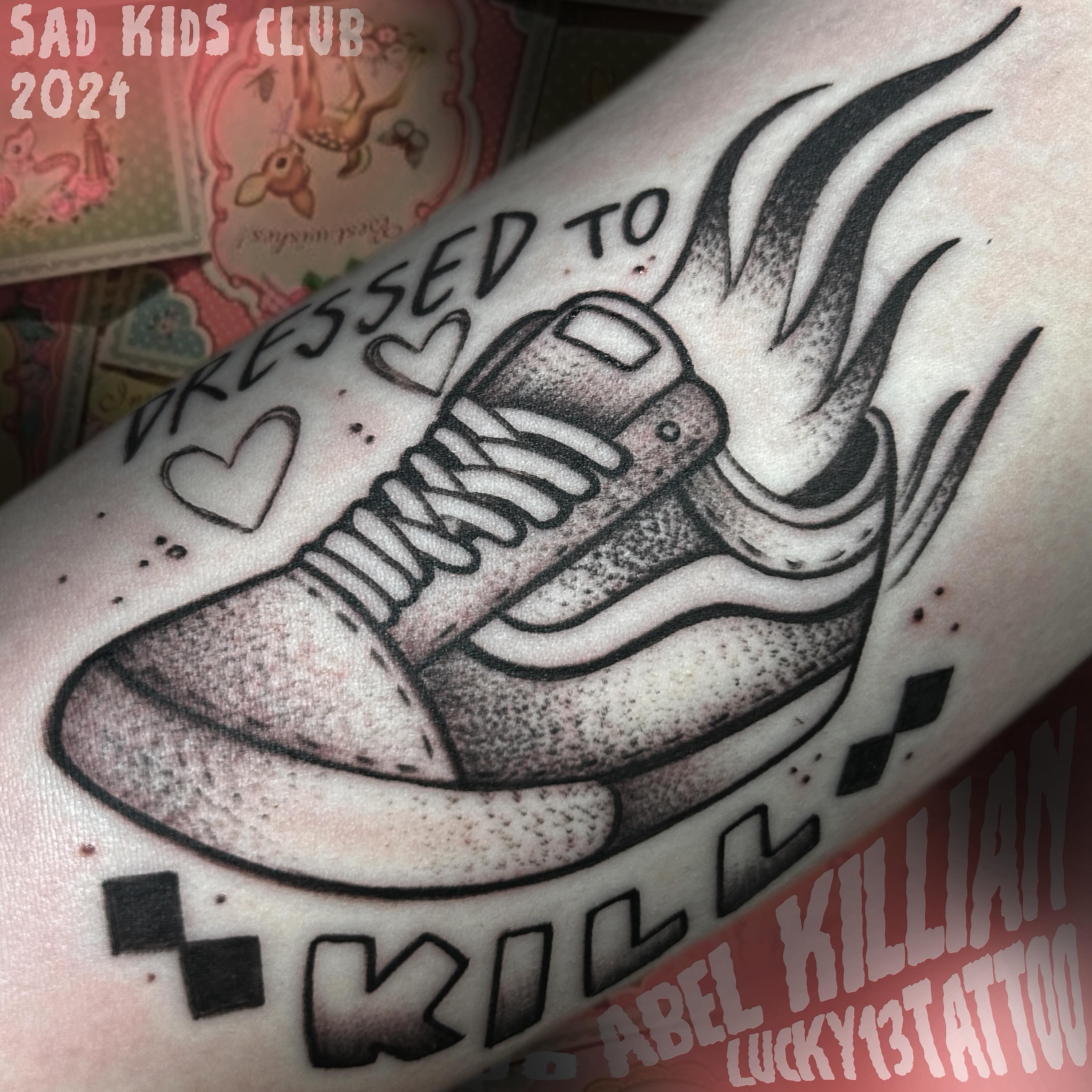 Tattoo by @tattooabel — dotwork, realism