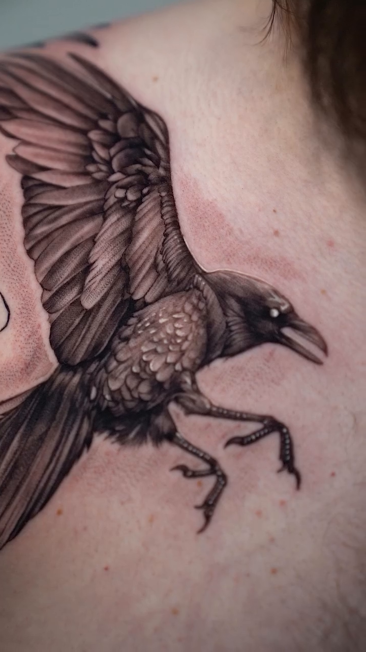 Tattoo by @dead_im_sure — realism, black_and_grey