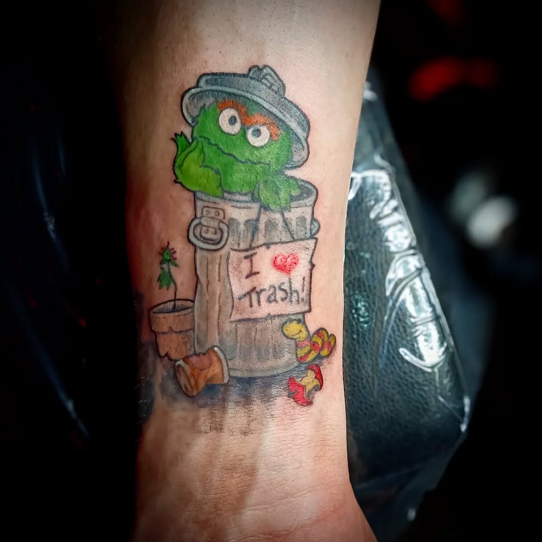 Tattoo by @creepybeazily — new_school