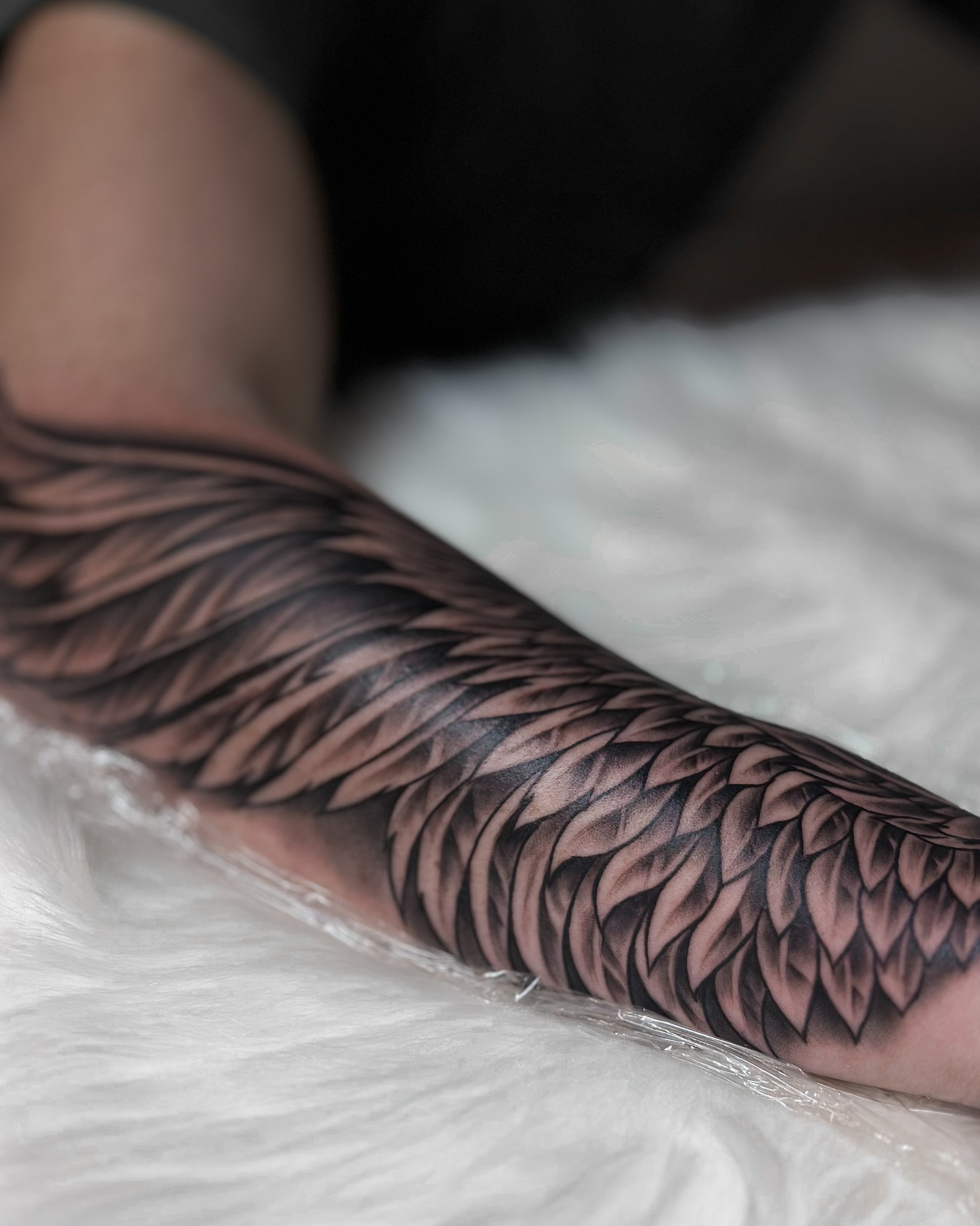 Tattoo by @irena.tattooing — black_and_grey