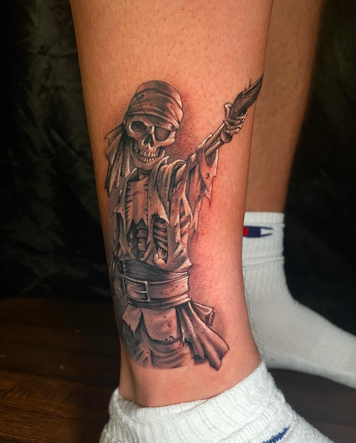 Tattoo by @thegood.d.artworks — black_and_grey, realism