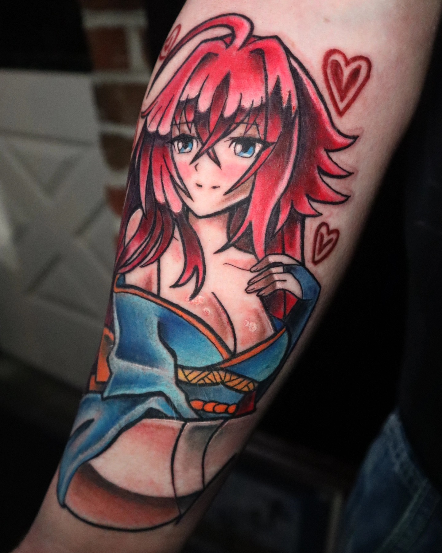 Tattoo by @sunnydtattoos — anime