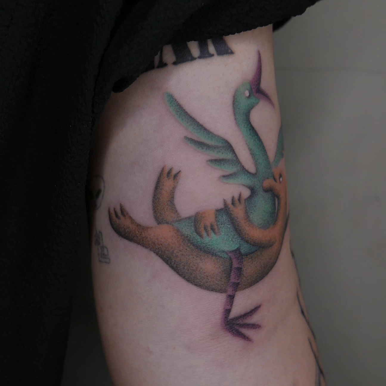 Tattoo by @gg_was_shocked — dotwork, realism