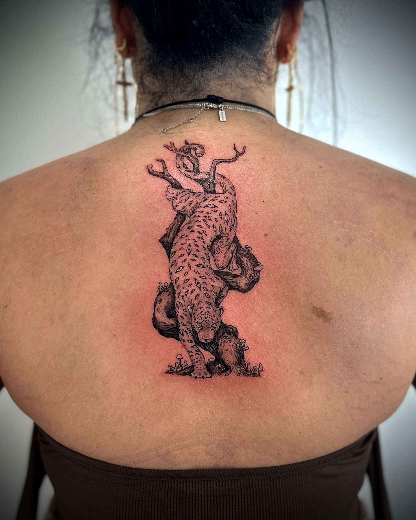 Tattoo by @timothythetattooist — black_and_grey