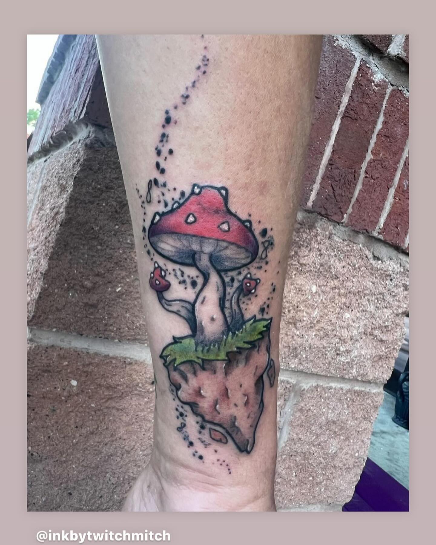 Tattoo by @tatutrust — dotwork