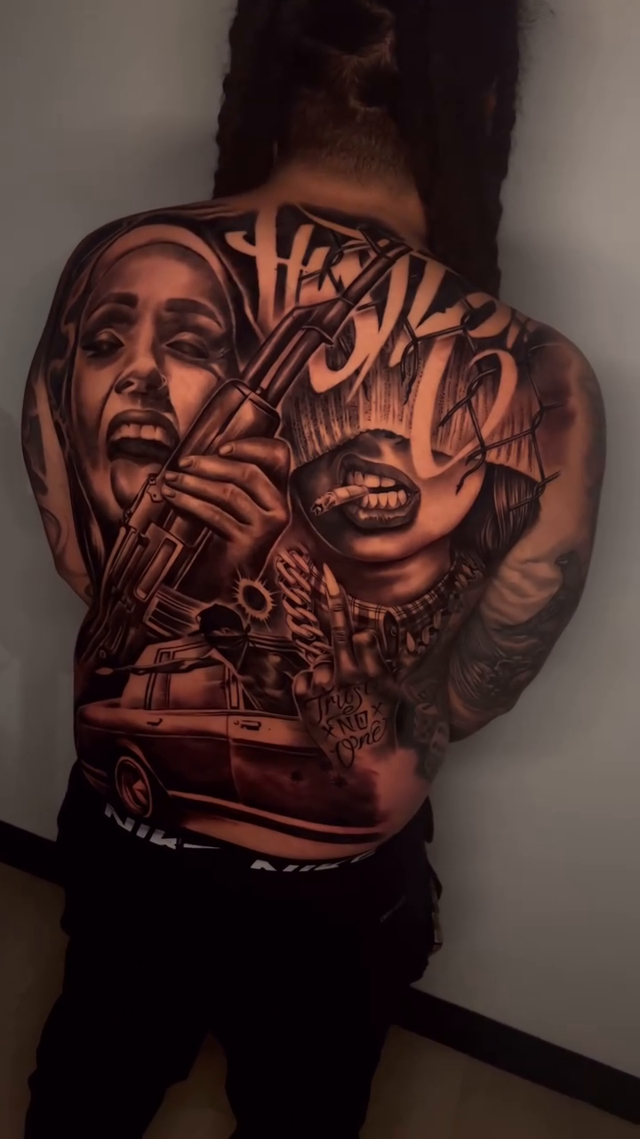 Tattoo by @nickcordovatattoos — chicano, realism