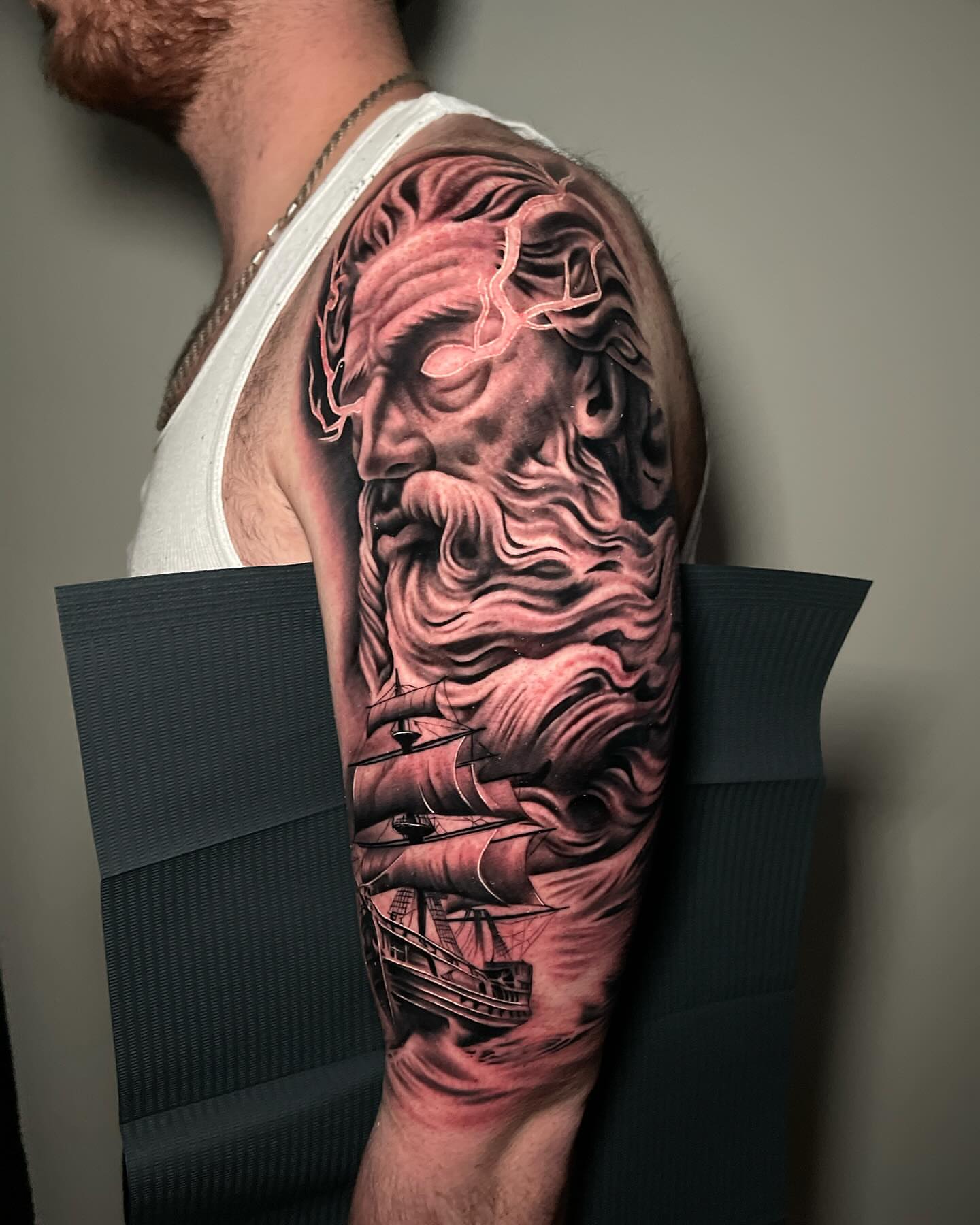 Tattoo by @tattoosbymiguel — realism, black_and_grey