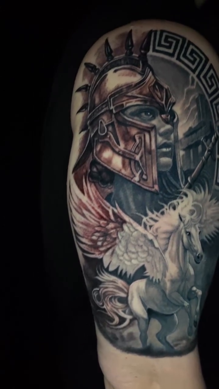 Tattoo by @whoaskedburke — realism, black_and_grey