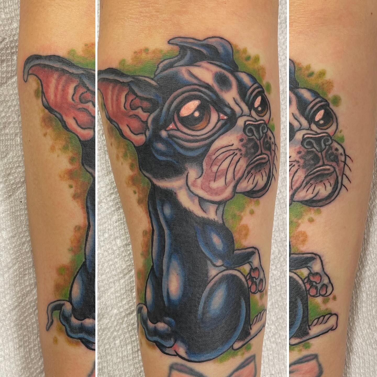 Tattoo by @gottstatts — american_traditional, watercolor