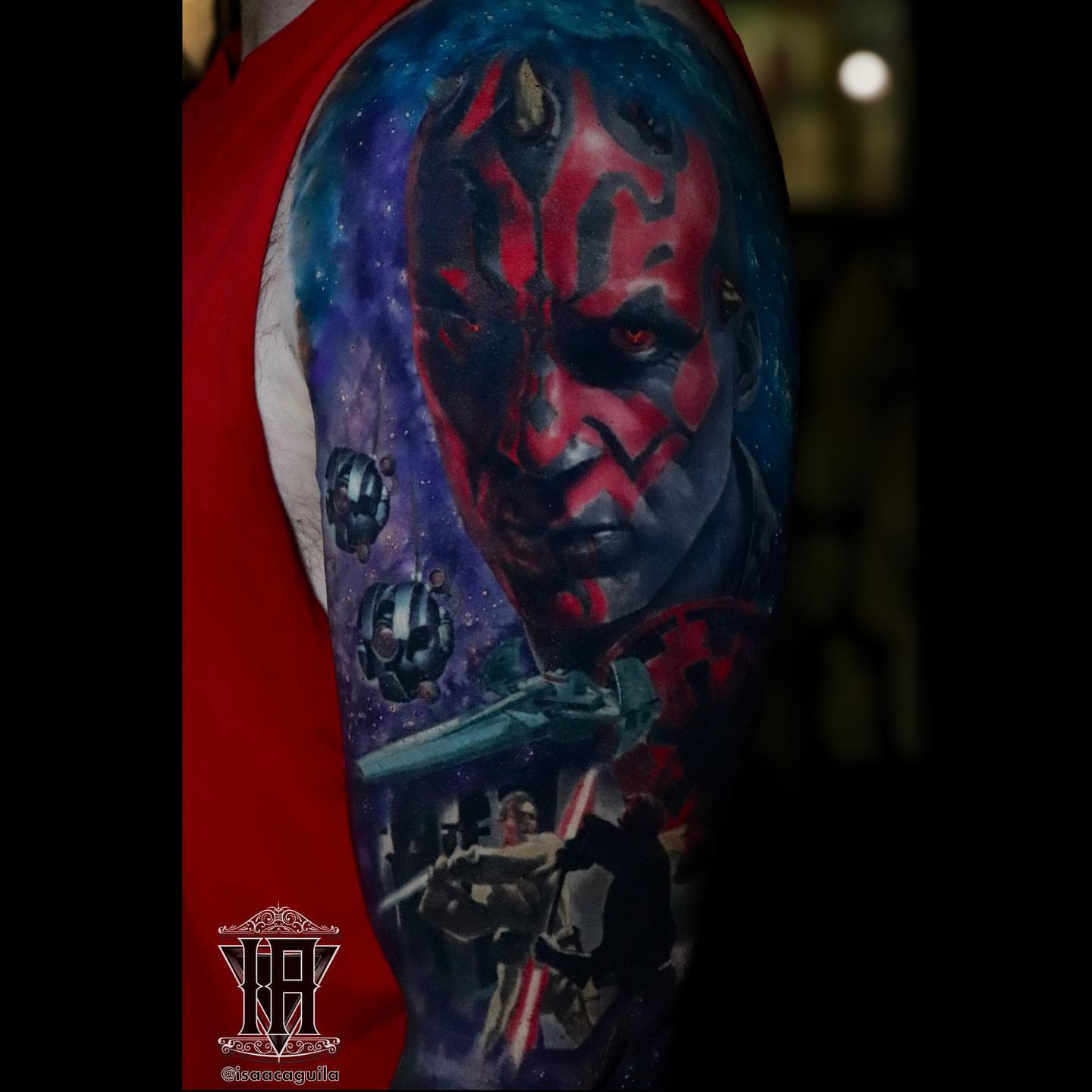 Tattoo by @isaacaguila โ realism, dark_realism
