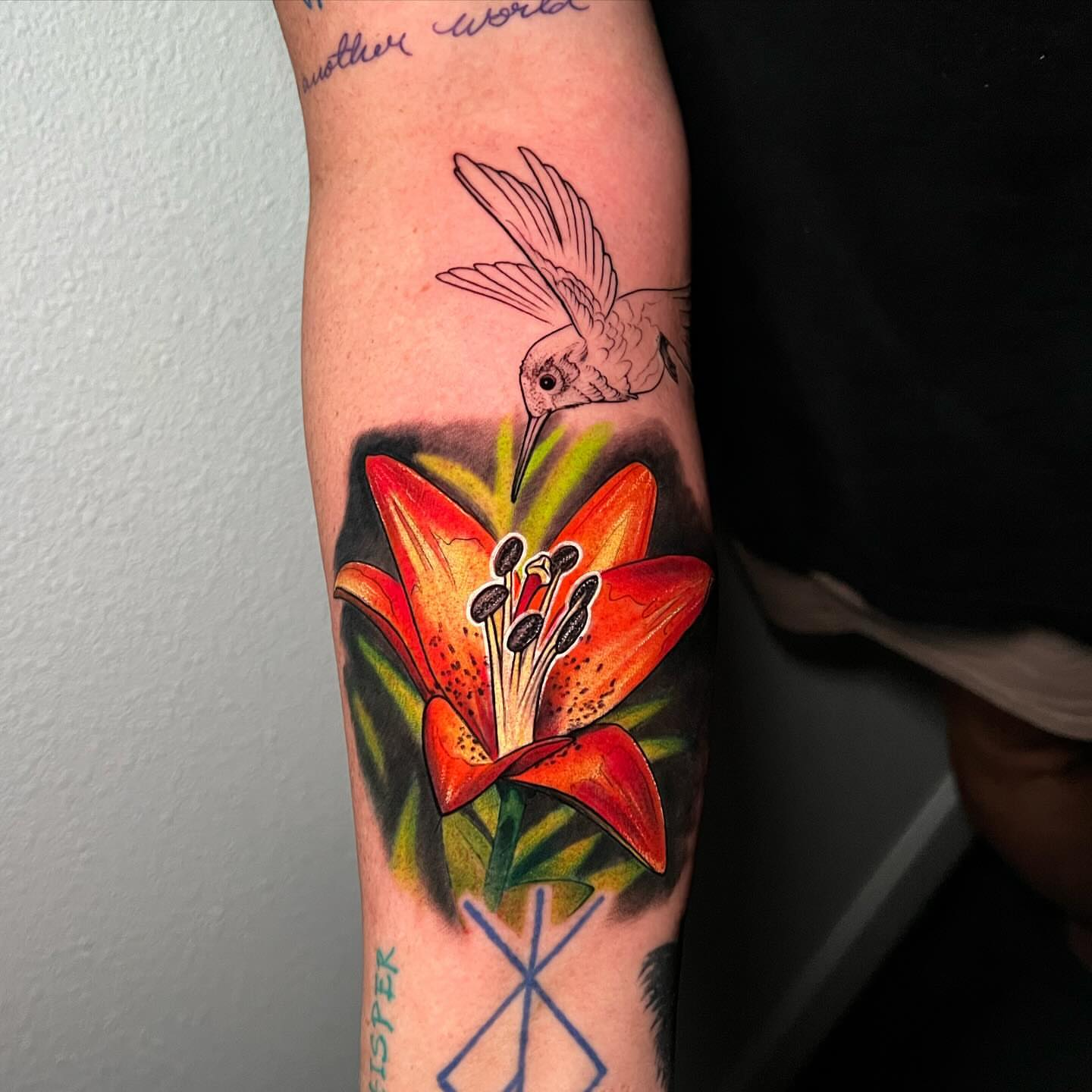 Tattoo by @cuzmatt — realism, dotwork