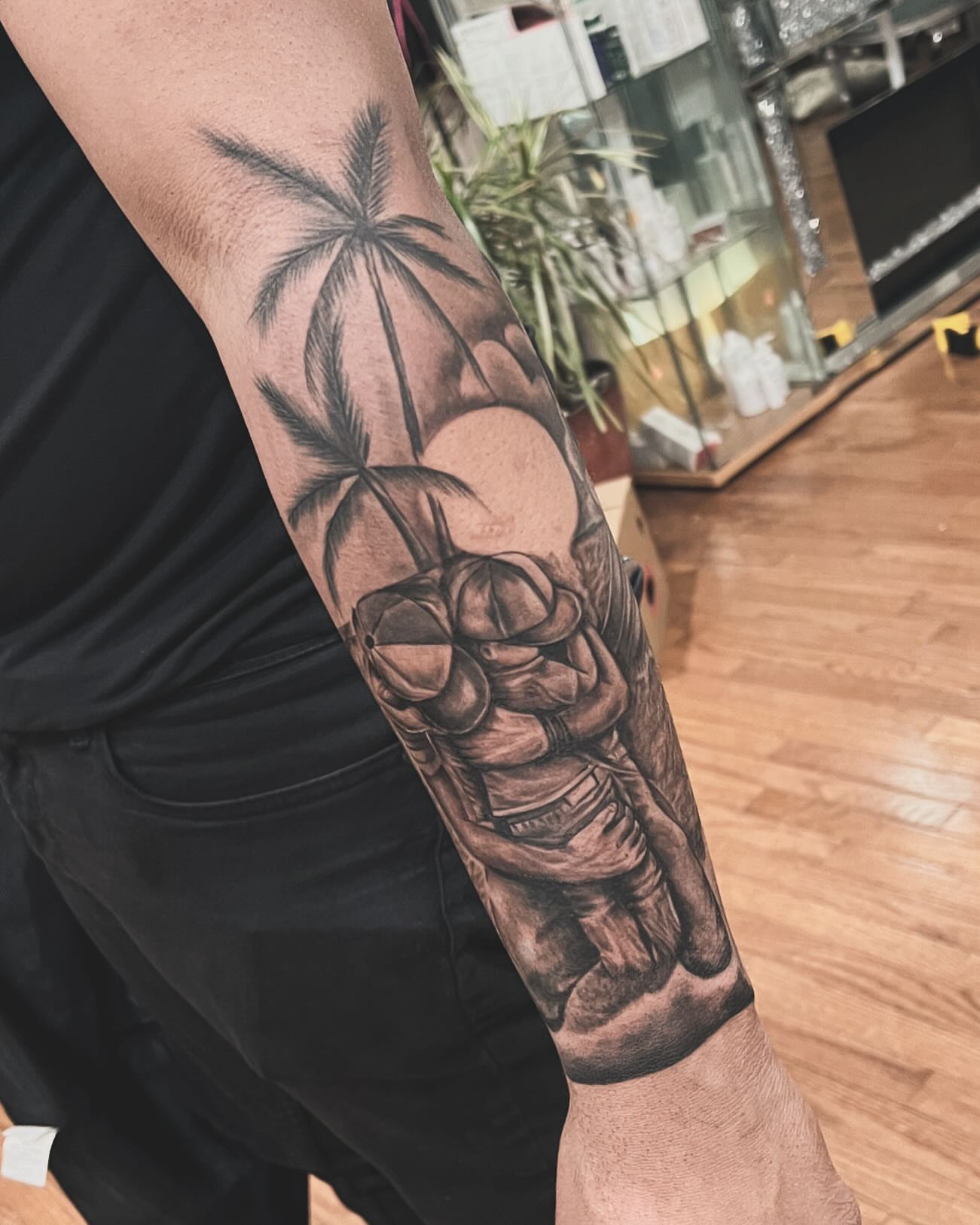Tattoo by @greytatto_93 — black_and_grey, realism
