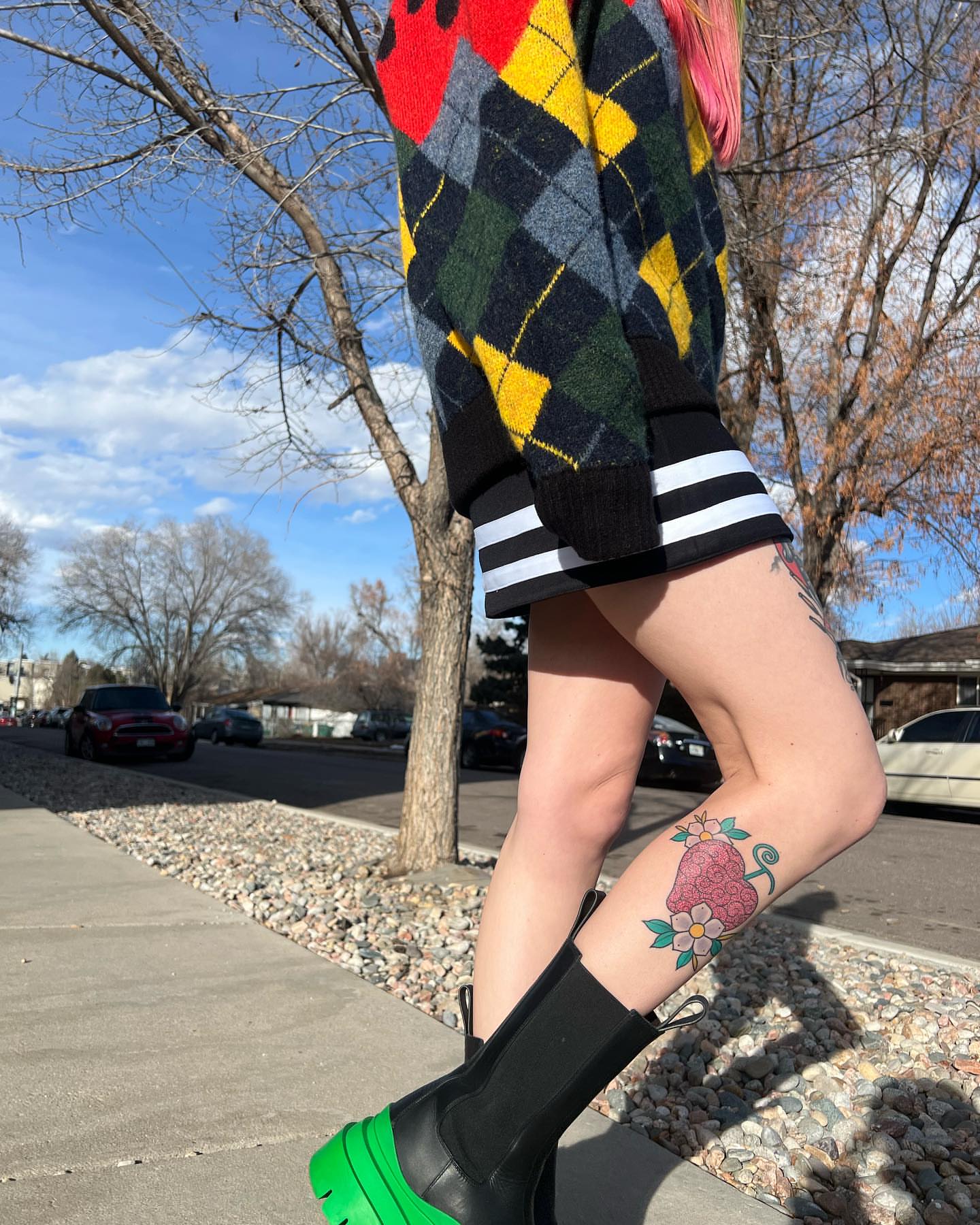 Tattoo by @lizzysmallzz — dotwork
