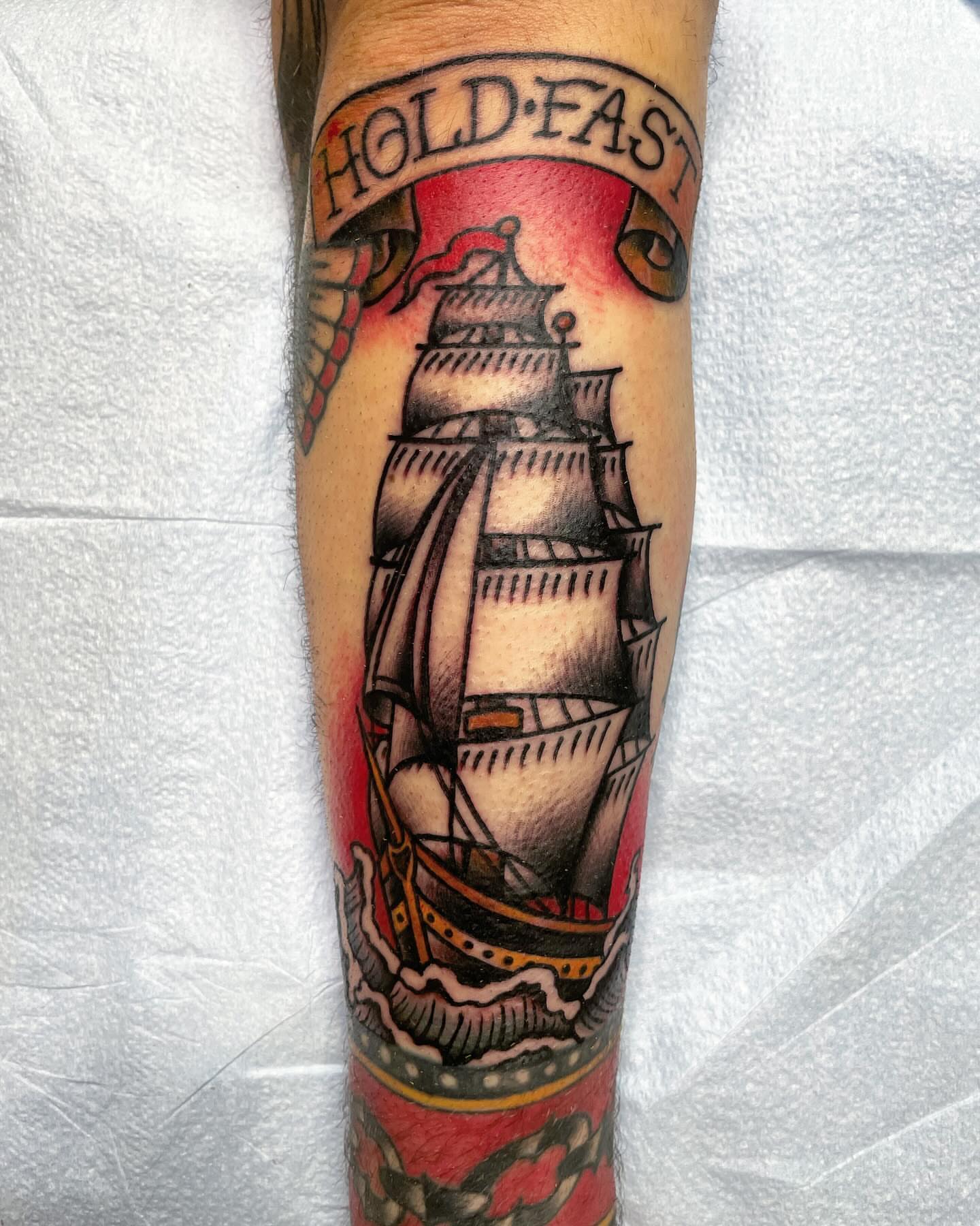Tattoo by @shesarudemisfit — american_traditional