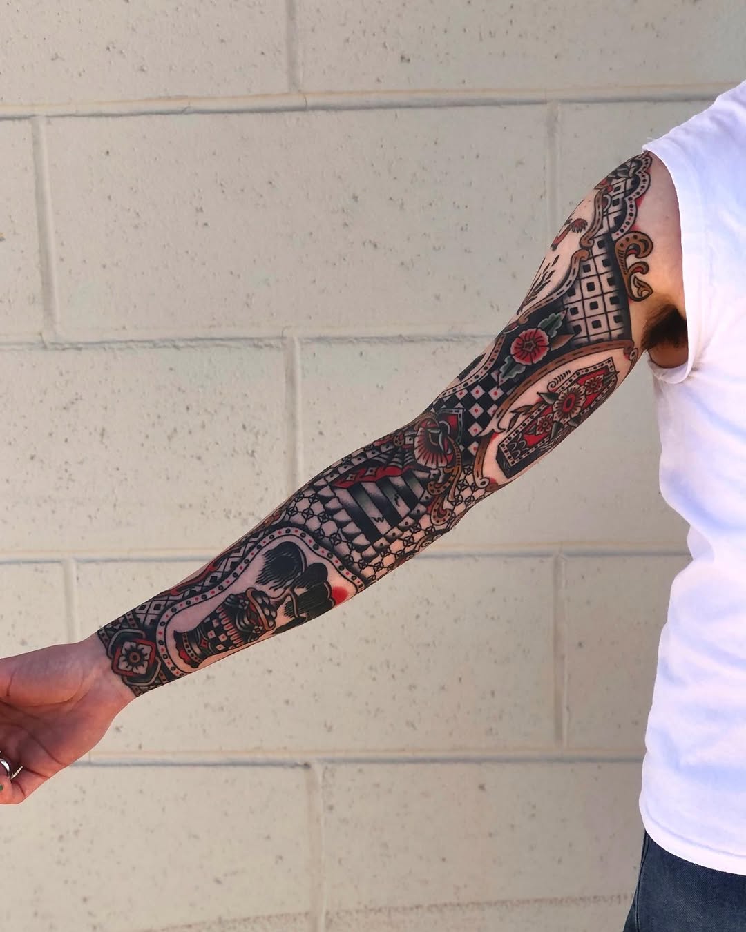 Tattoo by @badlittleyou โ american_traditional, neo_traditional