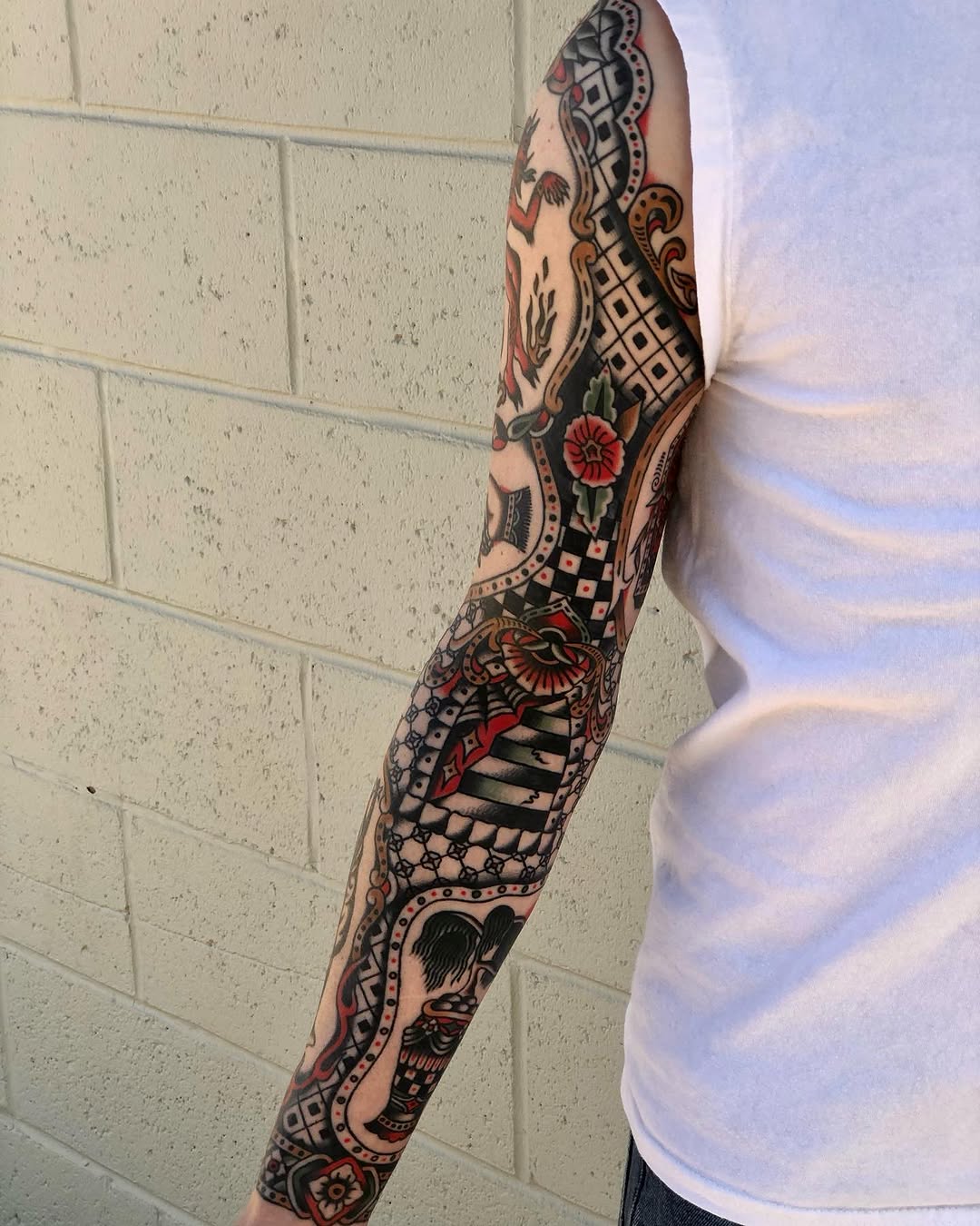 Tattoo by @badlittleyou โ american_traditional, neo_traditional