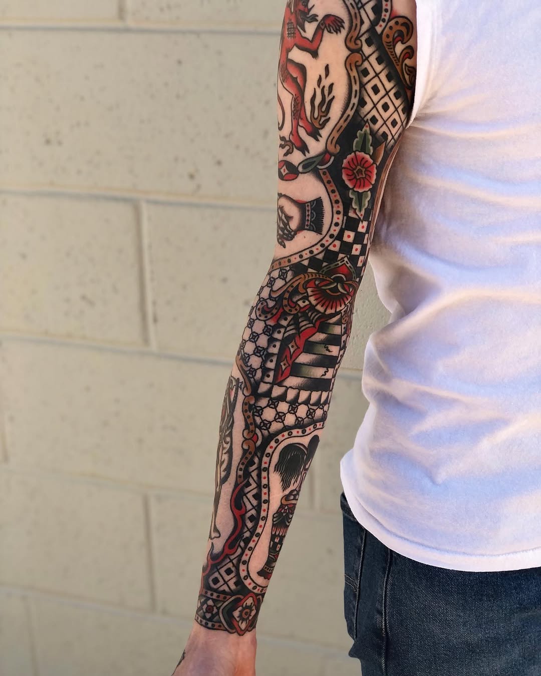Tattoo by @badlittleyou โ american_traditional, neo_traditional