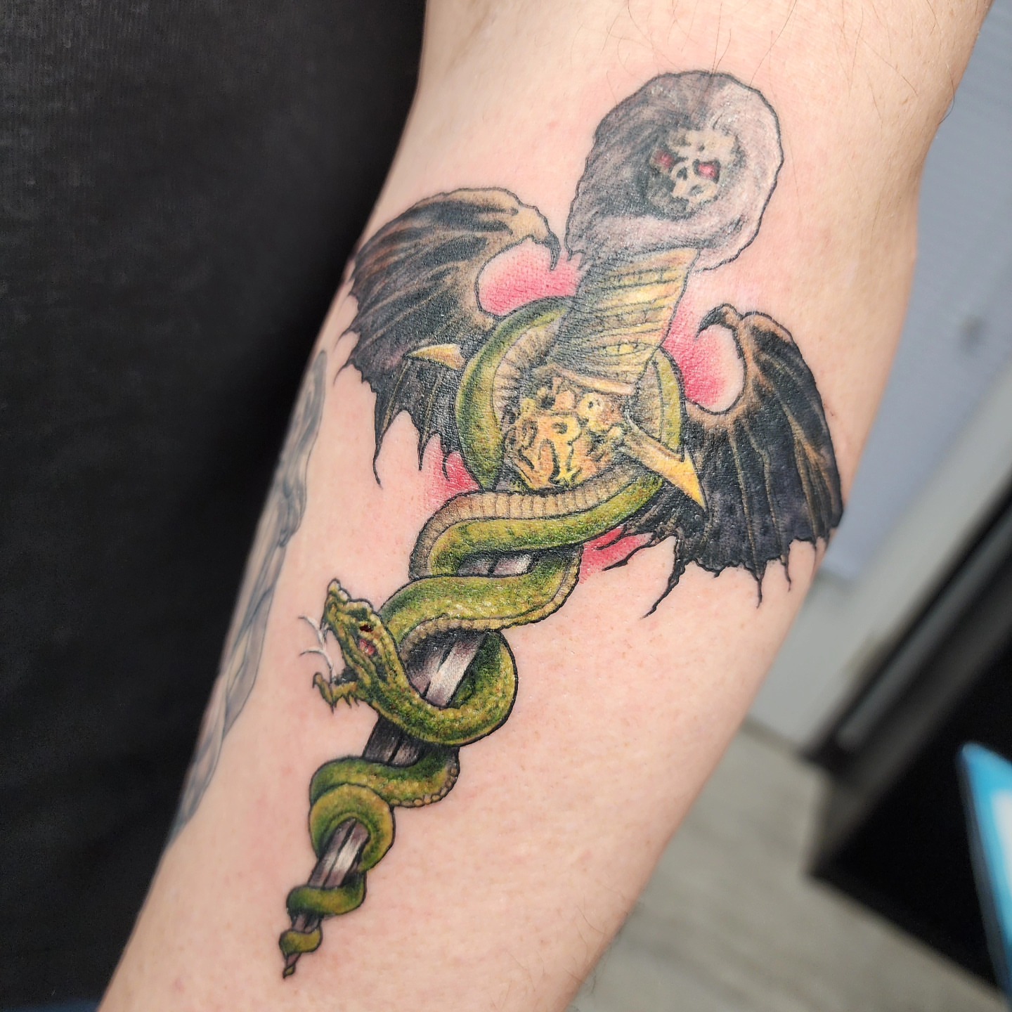 Tattoo by @zachmullinstattoos — american_traditional, realism