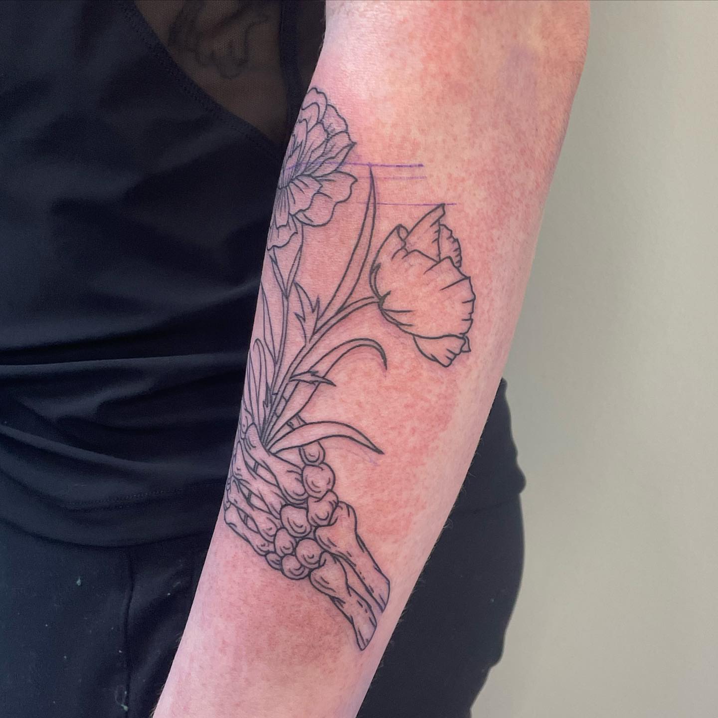 Tattoo by @weaponized_onion — black_and_grey
