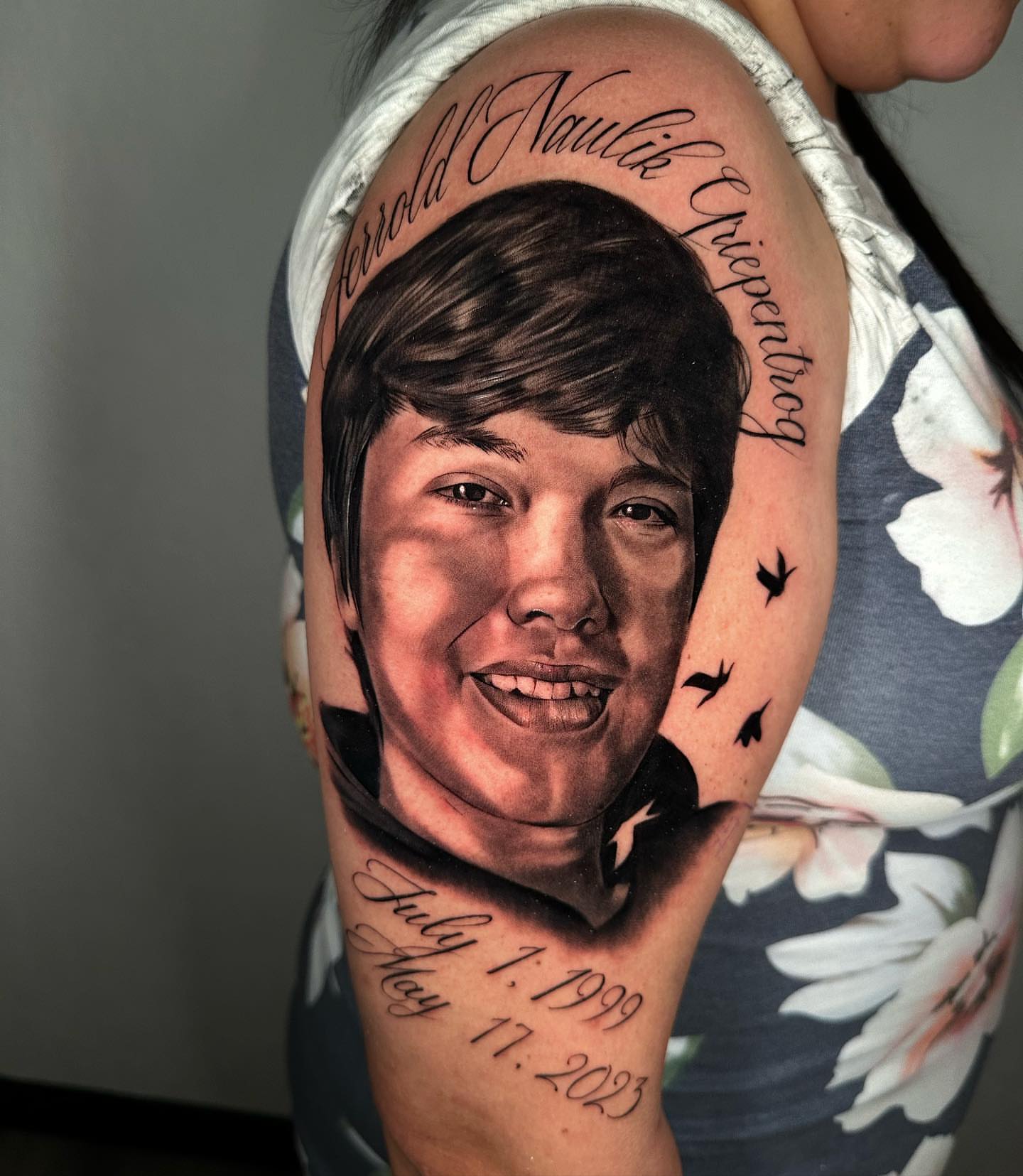 Tattoo by @inkbytrav — realism